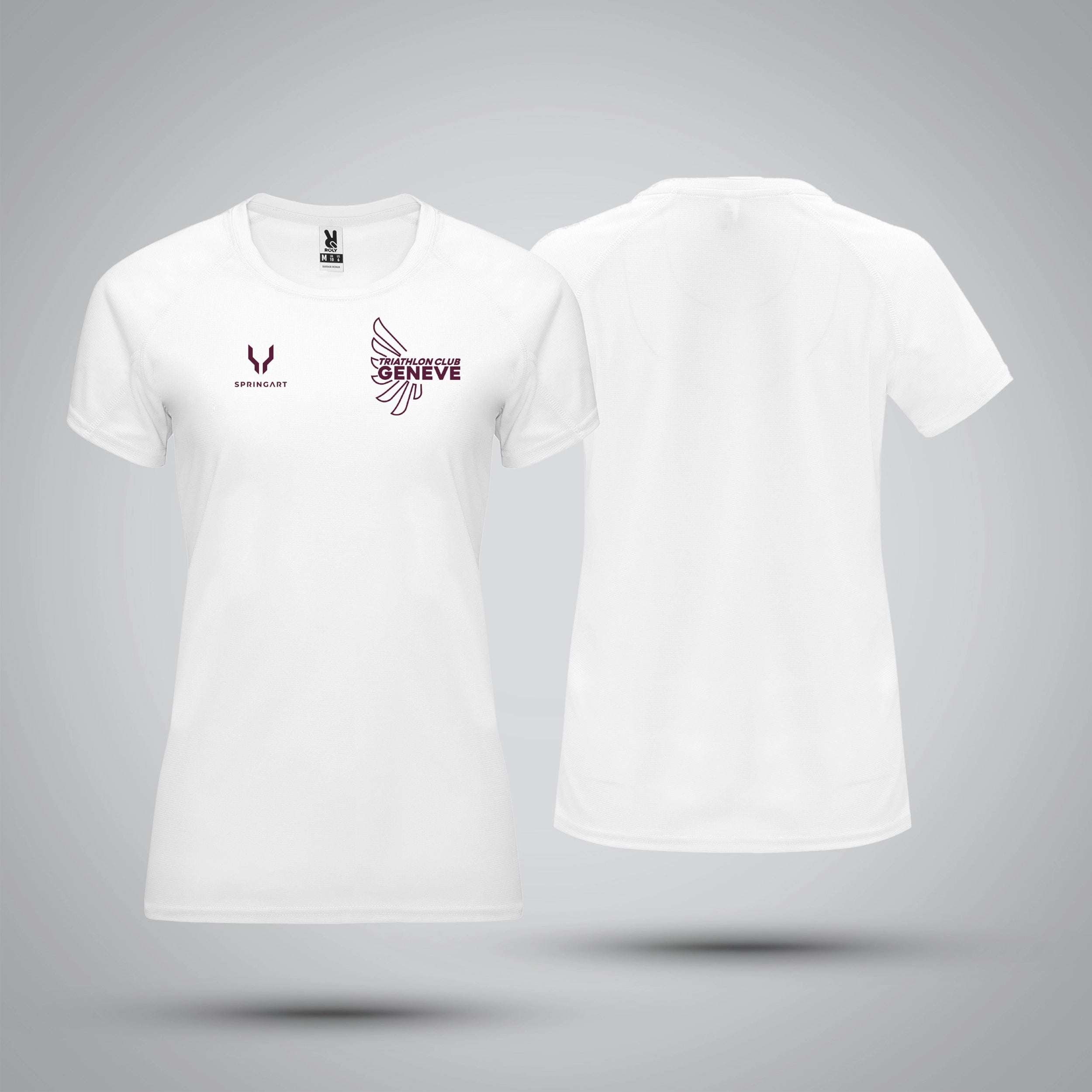 T-shirt Entraînement Femme Triathlon Club Genève