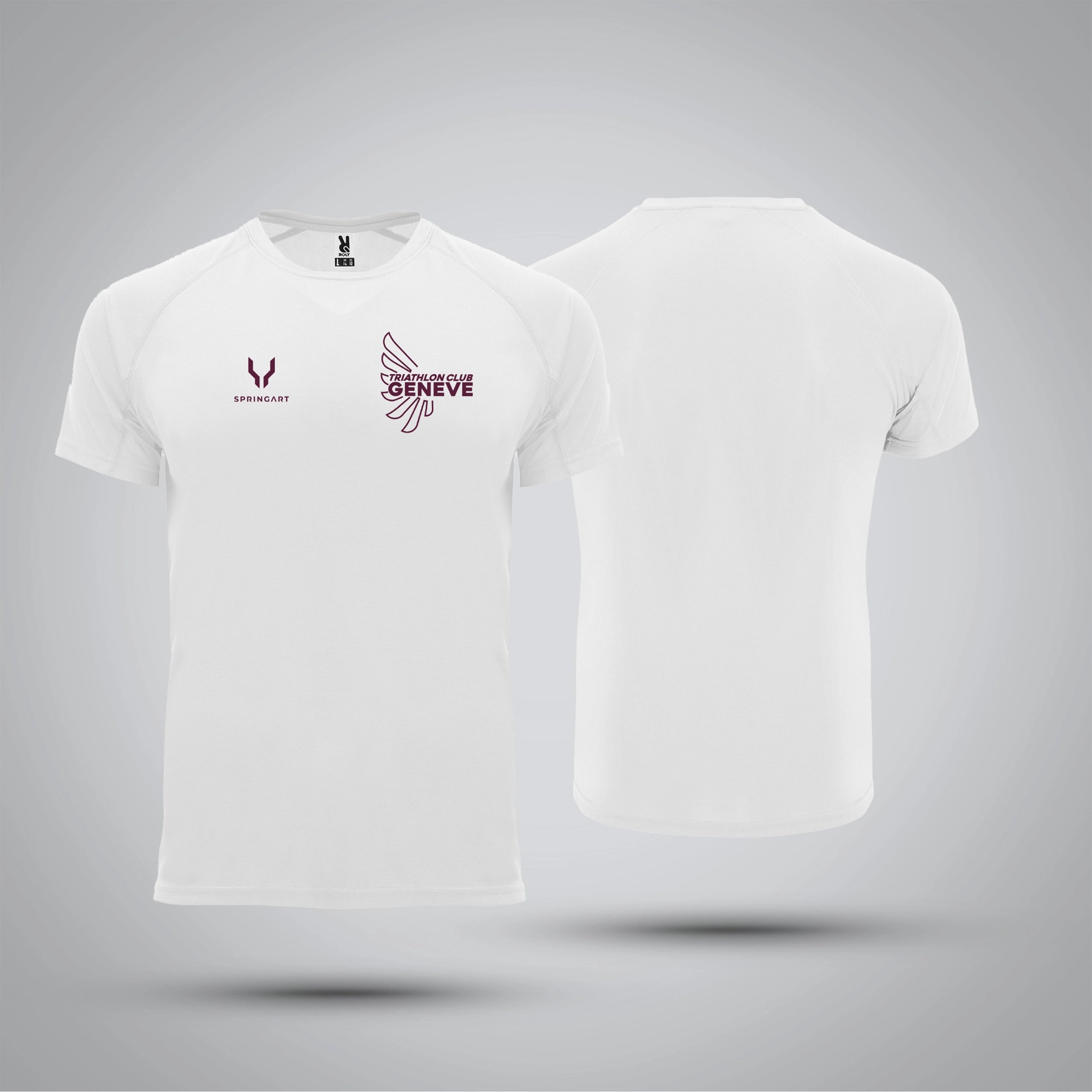 T-shirt Entraînement Homme Triathlon Club Genève