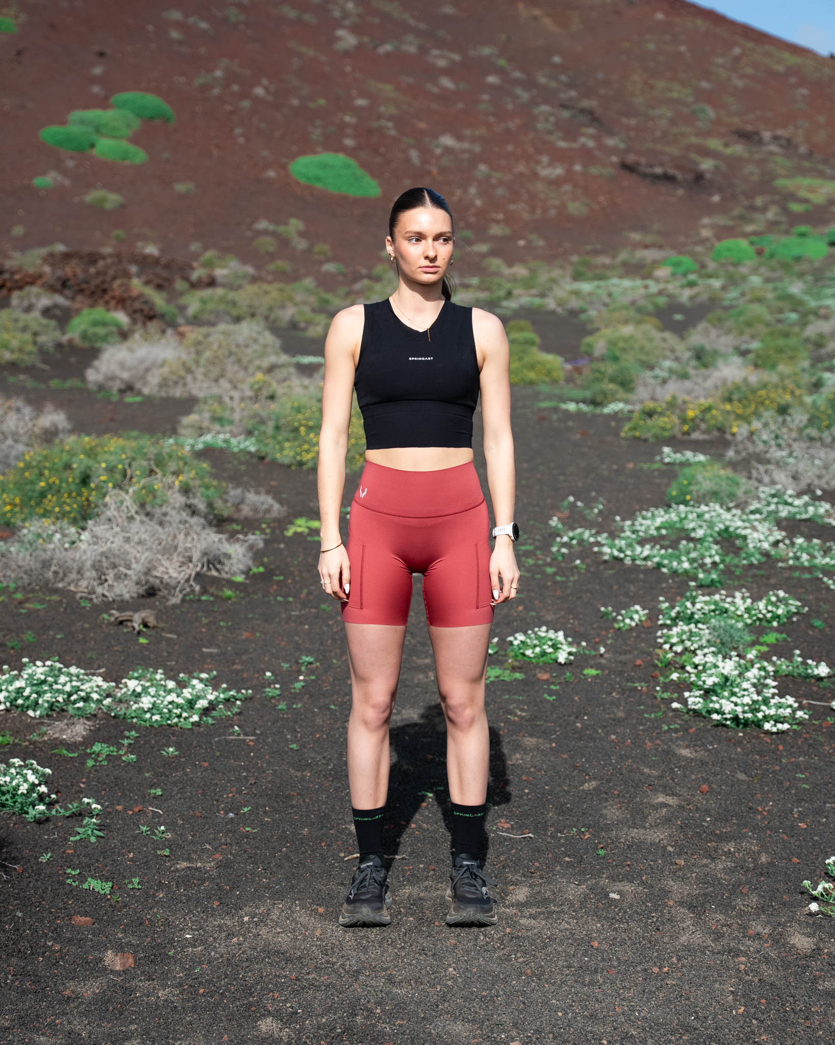 Cuissard à poches cinnabar femme Altitude Air