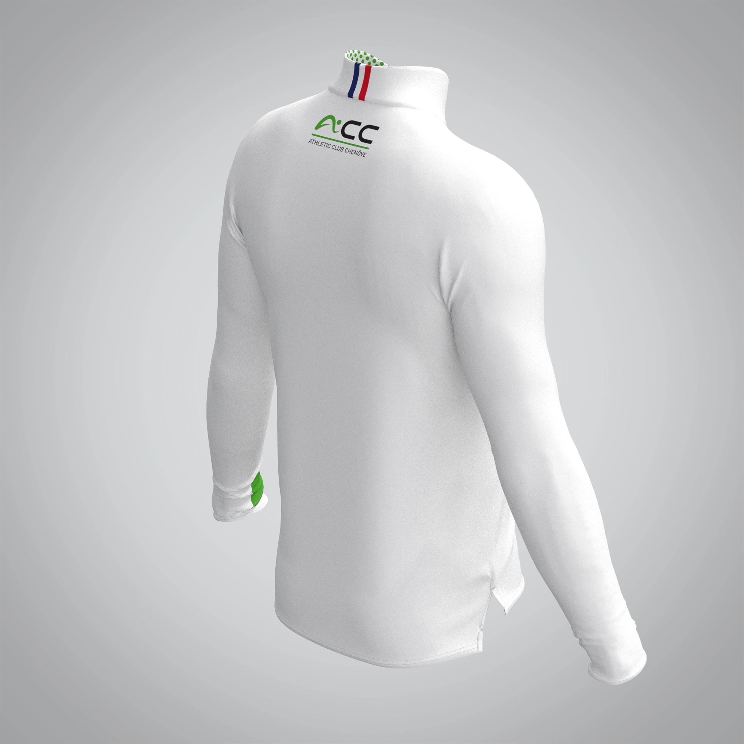 Quart Zip Homme Athletic club Chenove