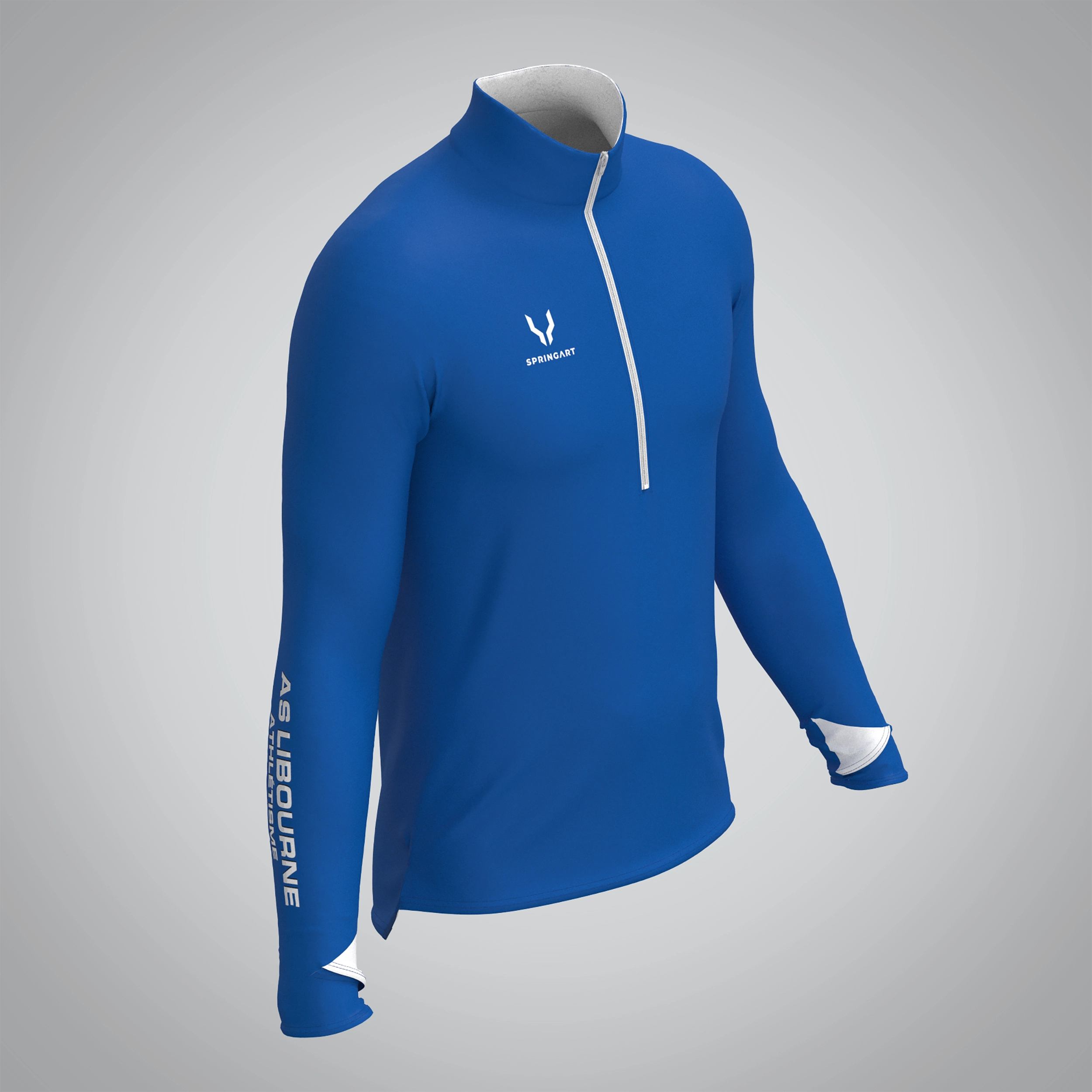 Quart Zip Homme AS Libourne