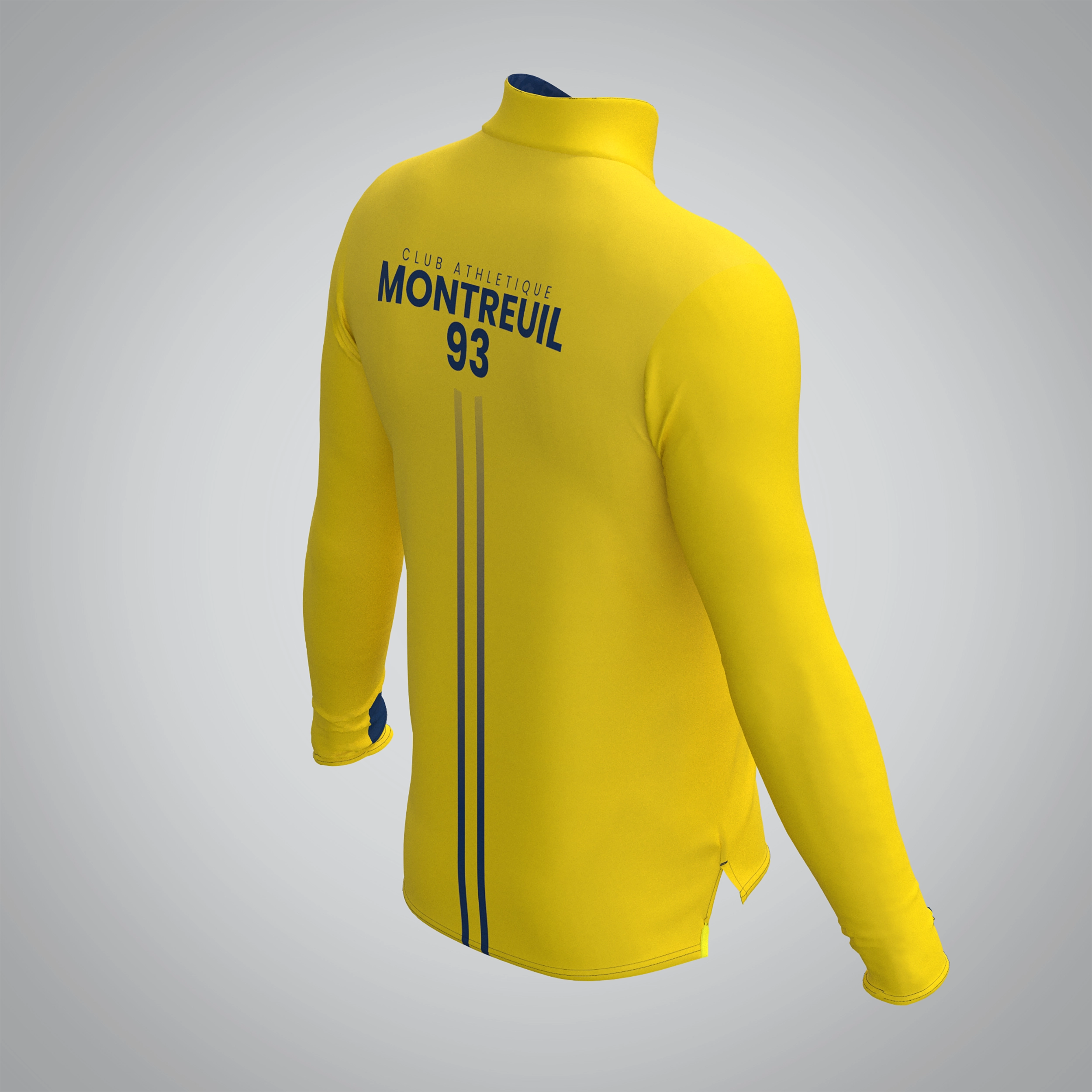 Quart Zip Homme CA Montreuil 93