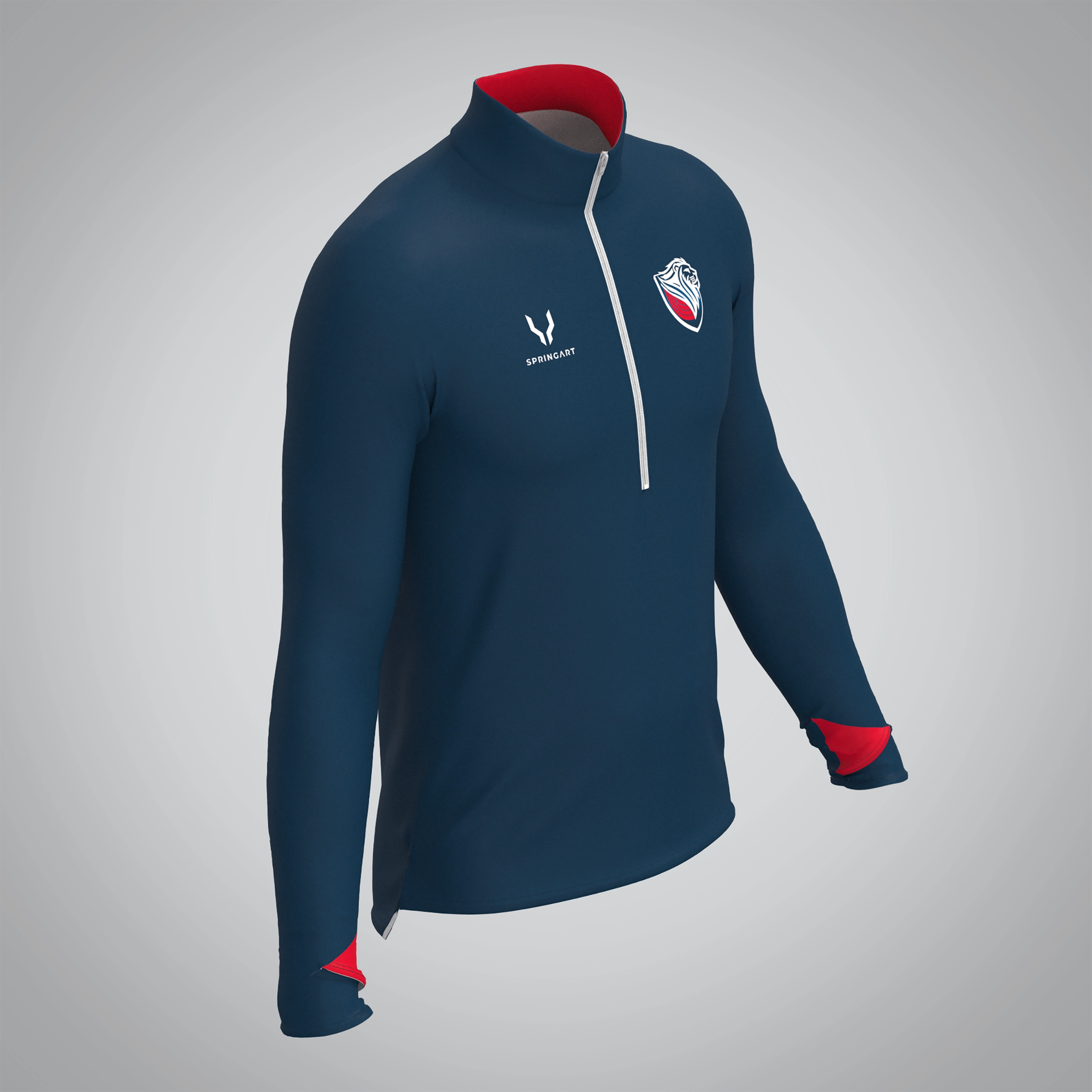 Quart Zip Homme Savigny Athlétisme 91