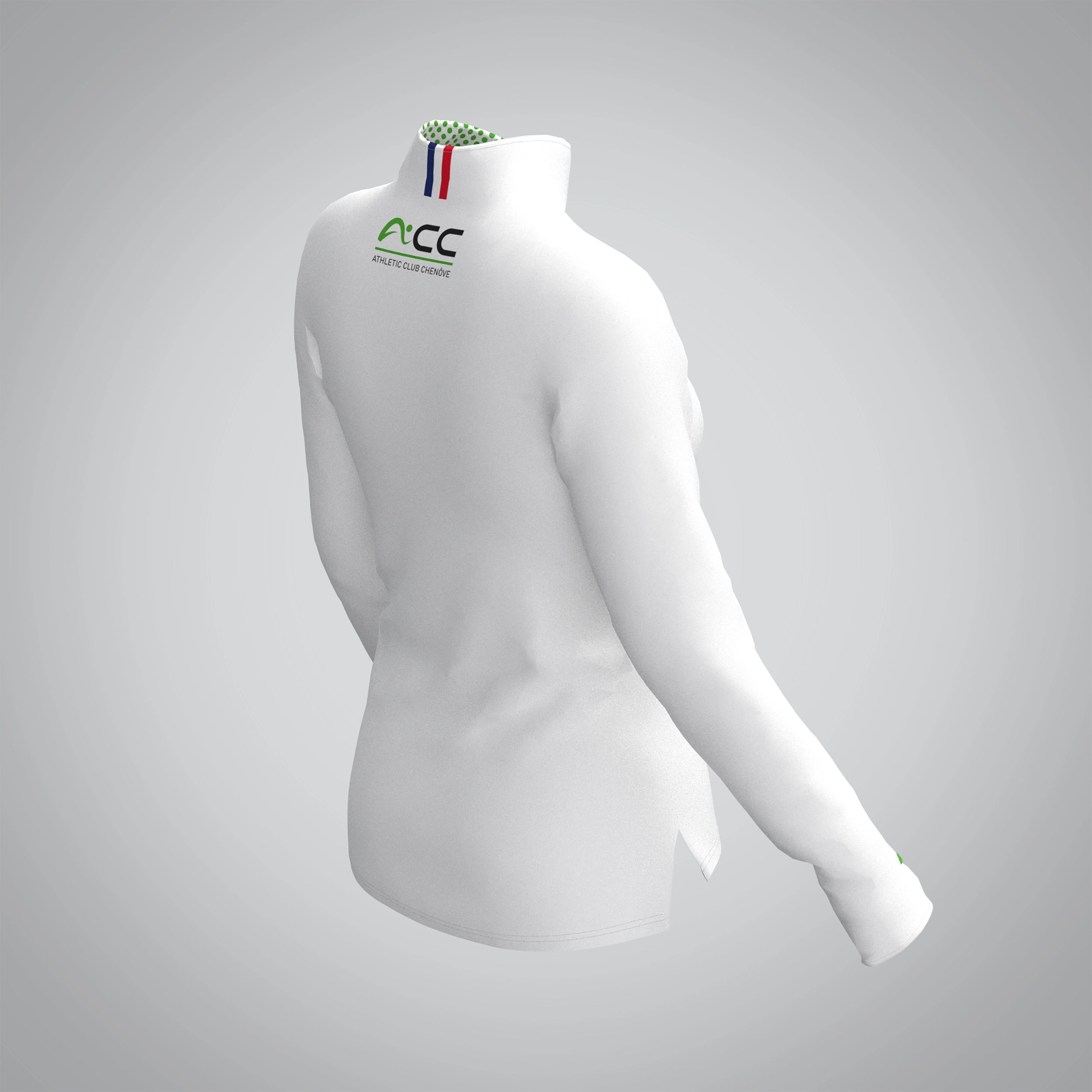 Quart Zip Femme Athletic club Chenove