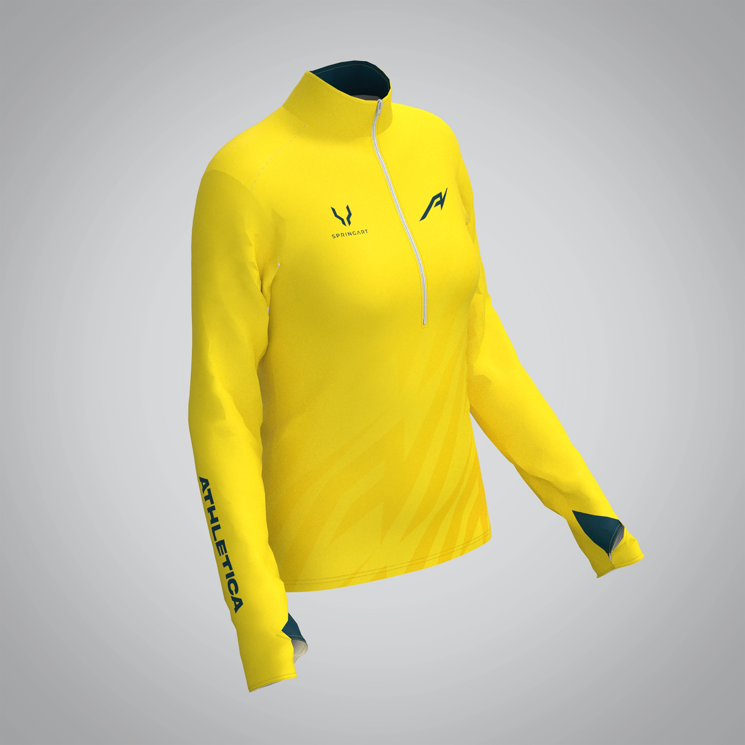 Quart Zip Femme Athletica Veveyse