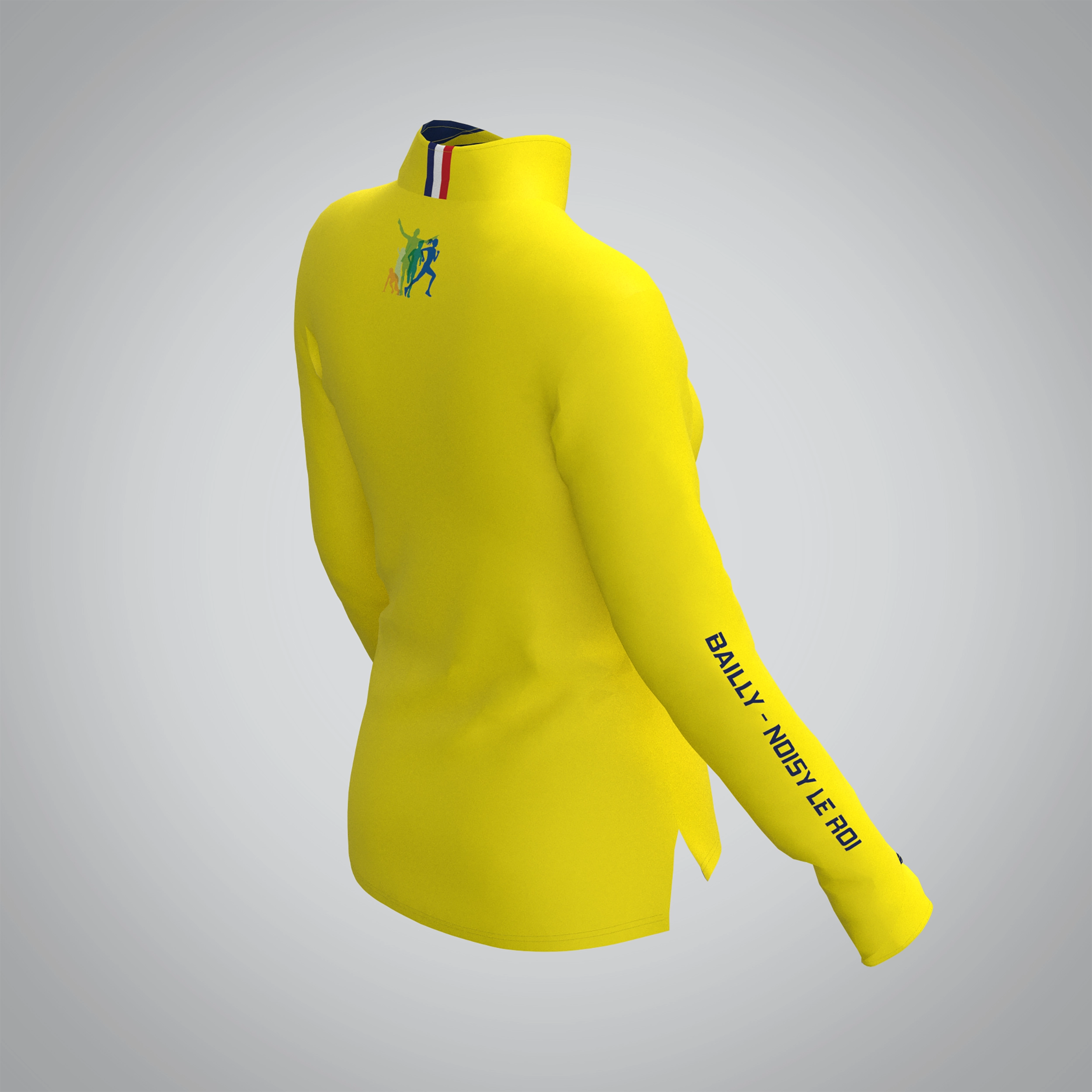 Quart Zip Femme Olympique Bailly Noisy le Roi