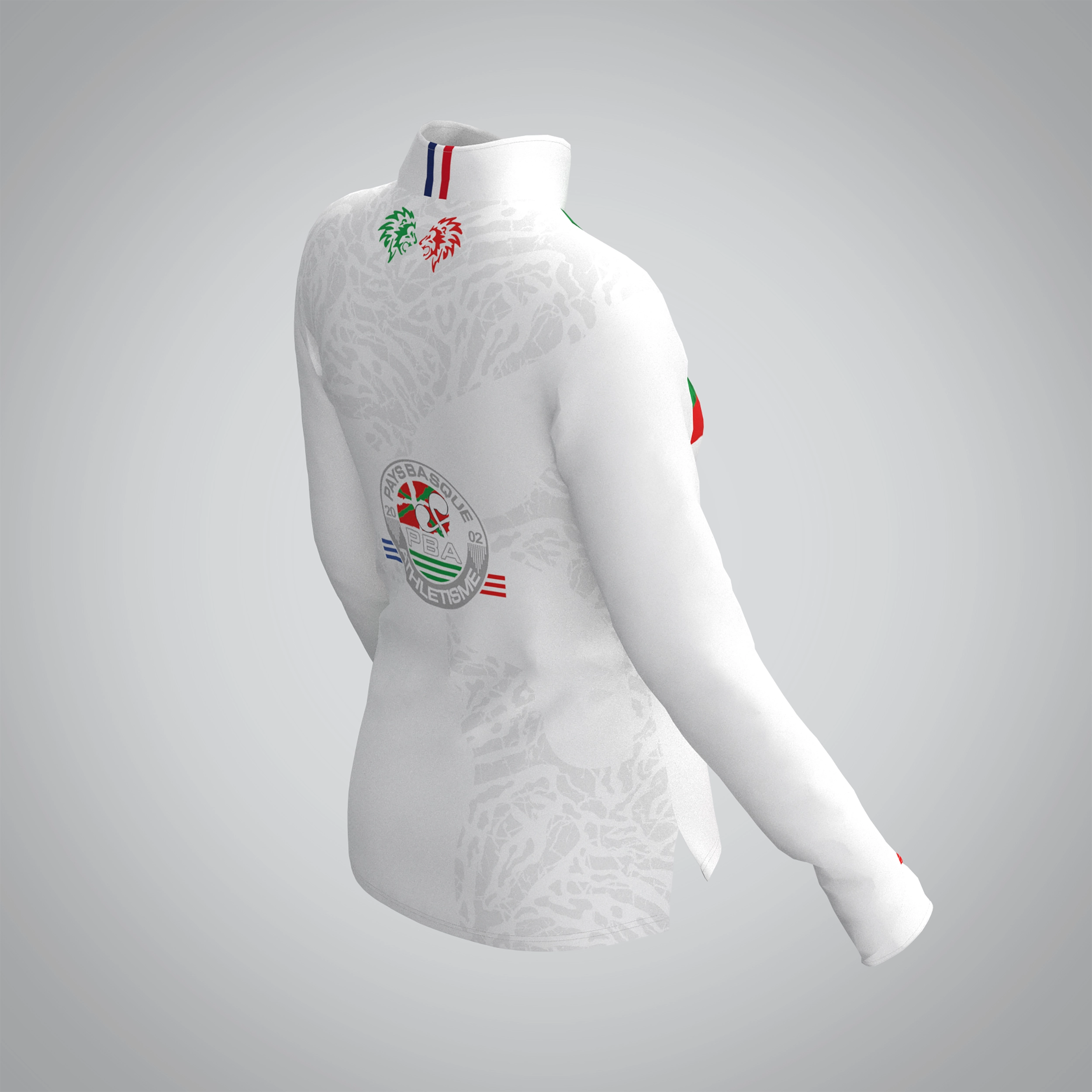 Quart Zip Femme Pays Basque athlétisme