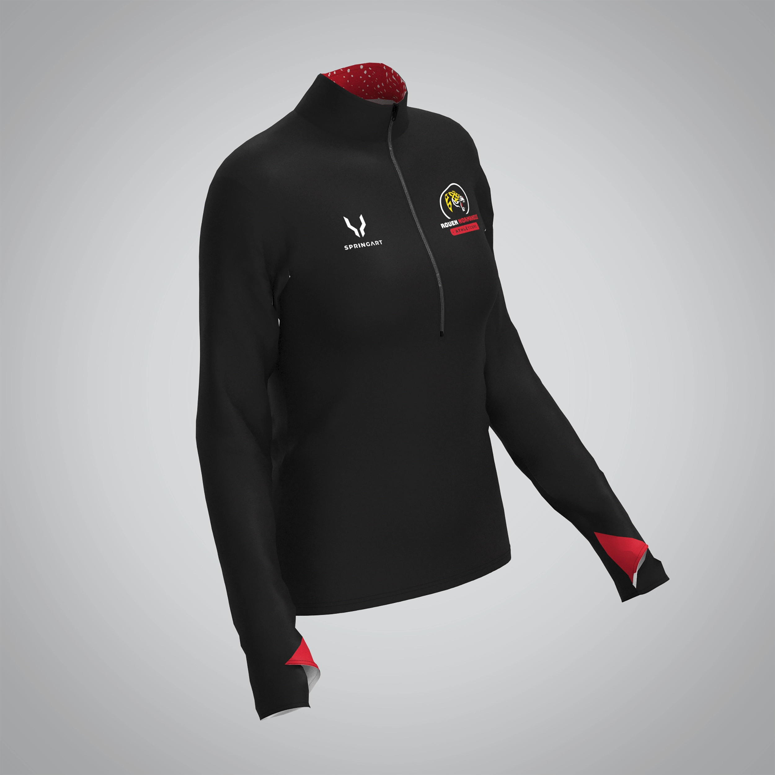 Quarter Zip Women Rouen Normandy Athletics