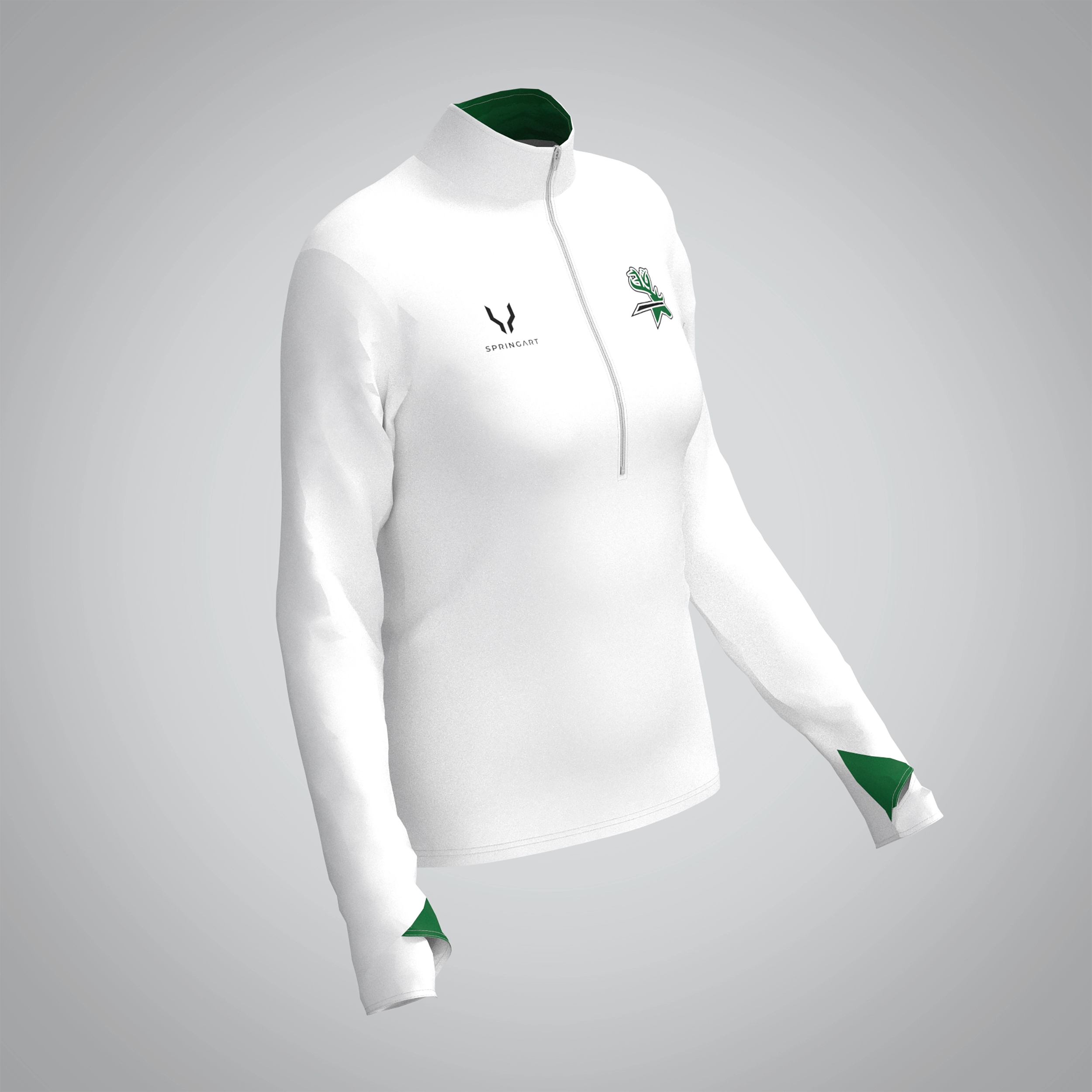 Quart Zip Femme Vineuil Sport Athlétisme