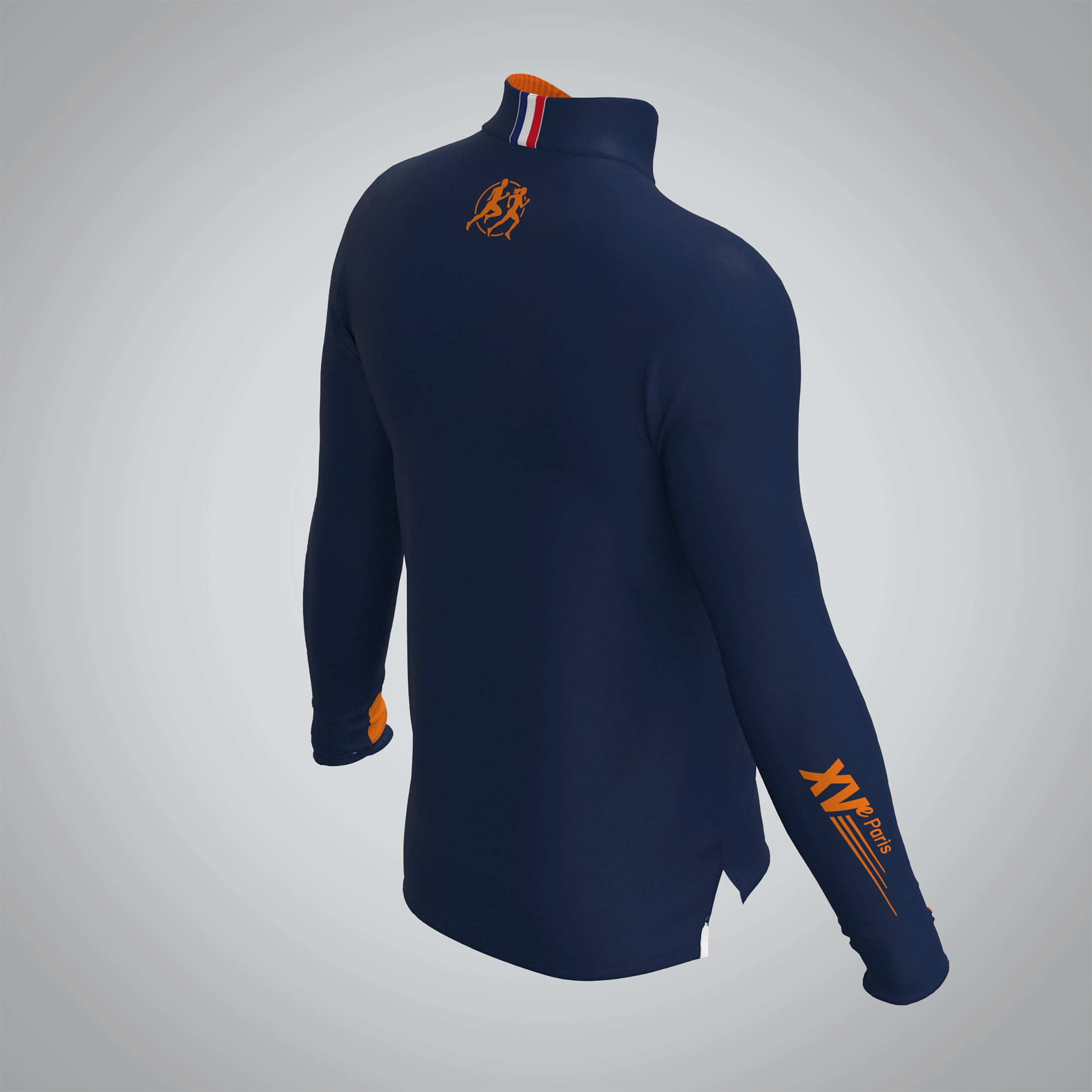 Quart Zip Femme XVe Athlétic Club