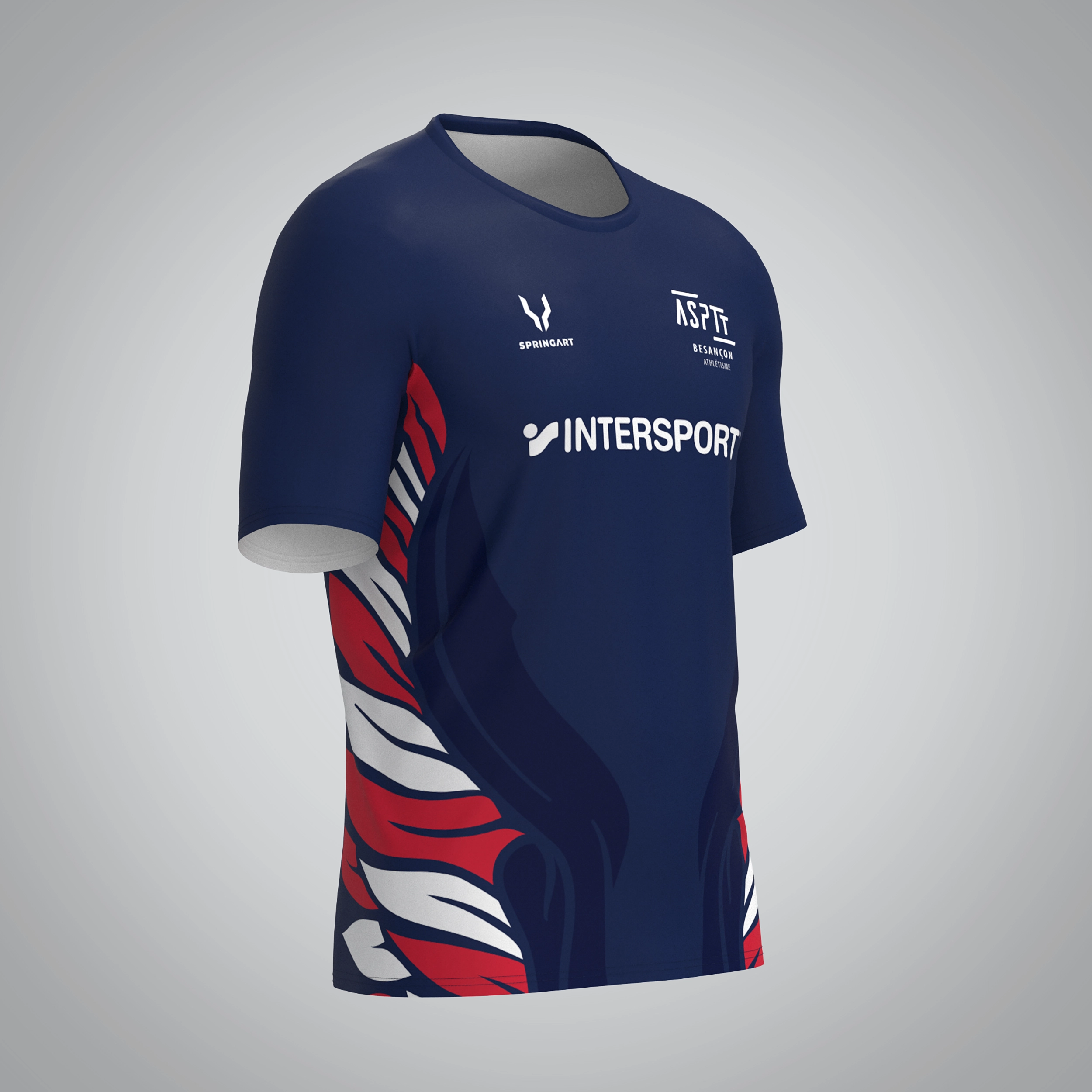 T-shirt Trail Homme V2.1 ASPTT Besançon Athlétisme