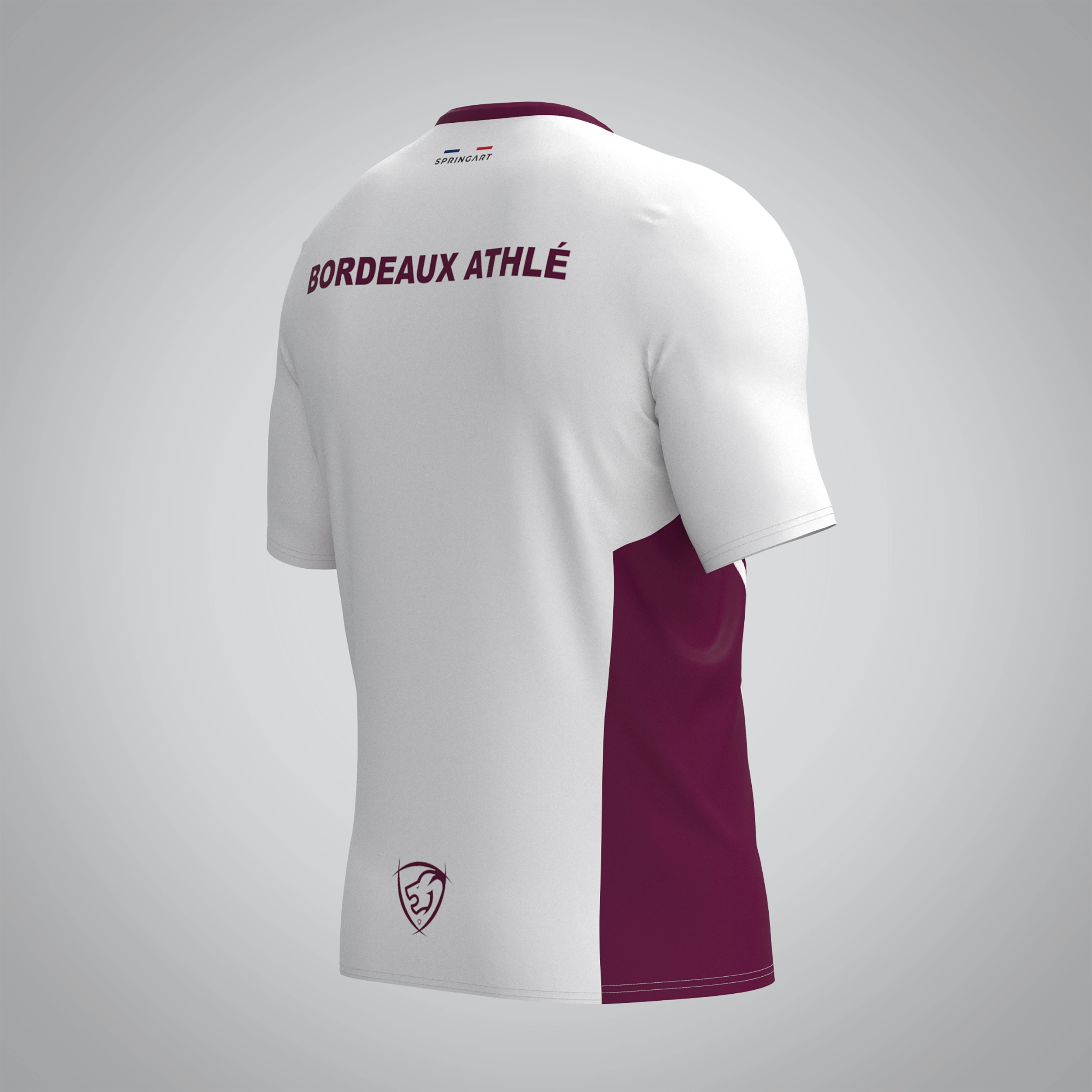 T-shirt Trail Homme V2.1 Bordeaux Athlétisme