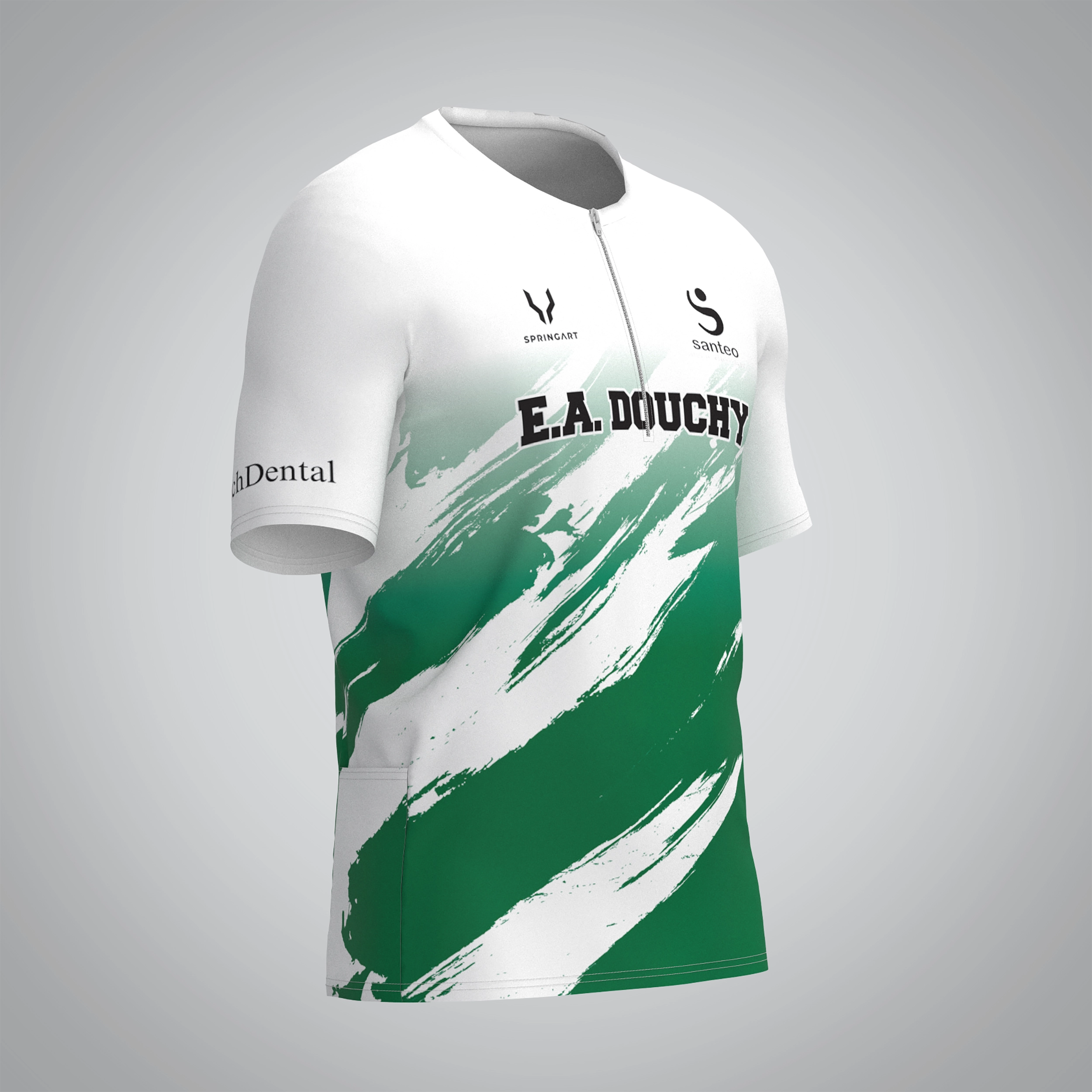 Men's Trail Zip T-Shirt V2.1 EA Douchy