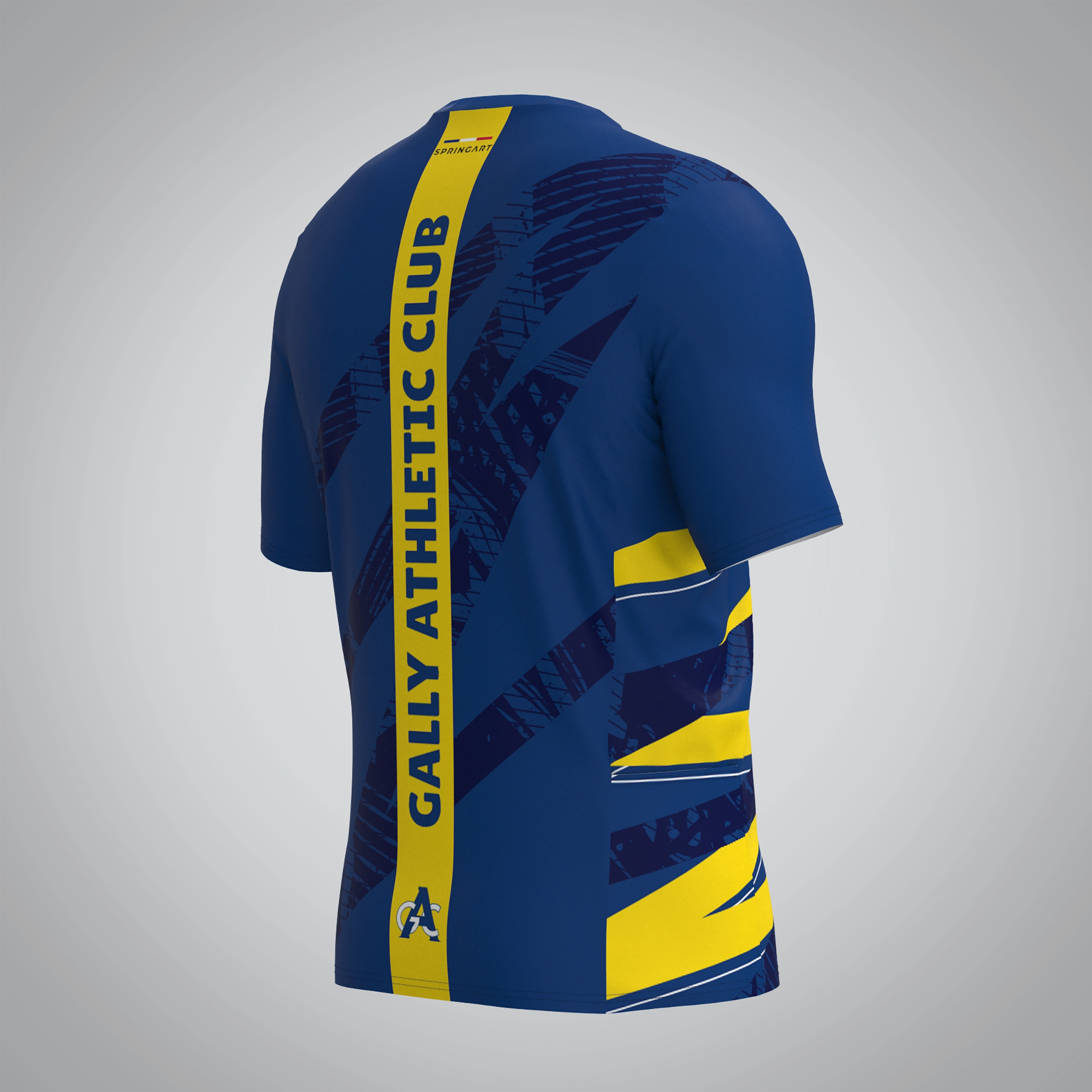 T-shirt Trail zip Homme V2.1 Gally Athletic Club