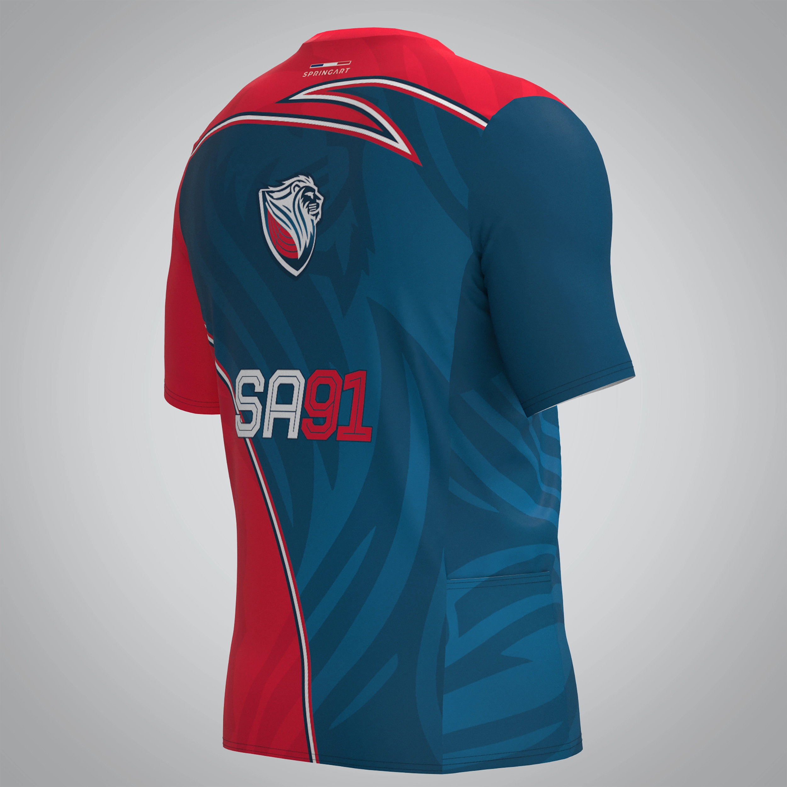 T-shirt Trail zip Homme V2.1 Savigny Athlétisme 91