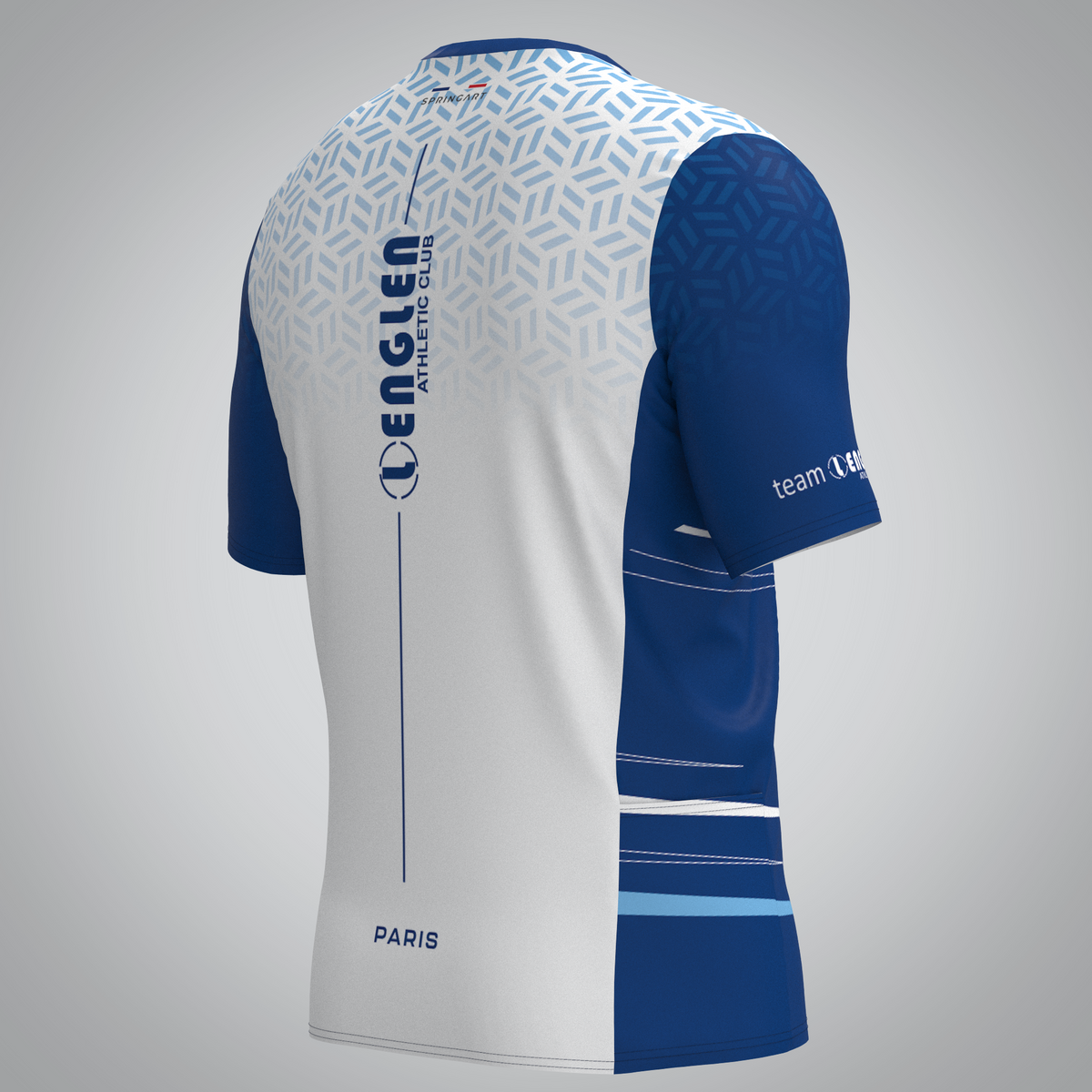Trail zip Men's T-shirt V2.1 Team Lenglen
