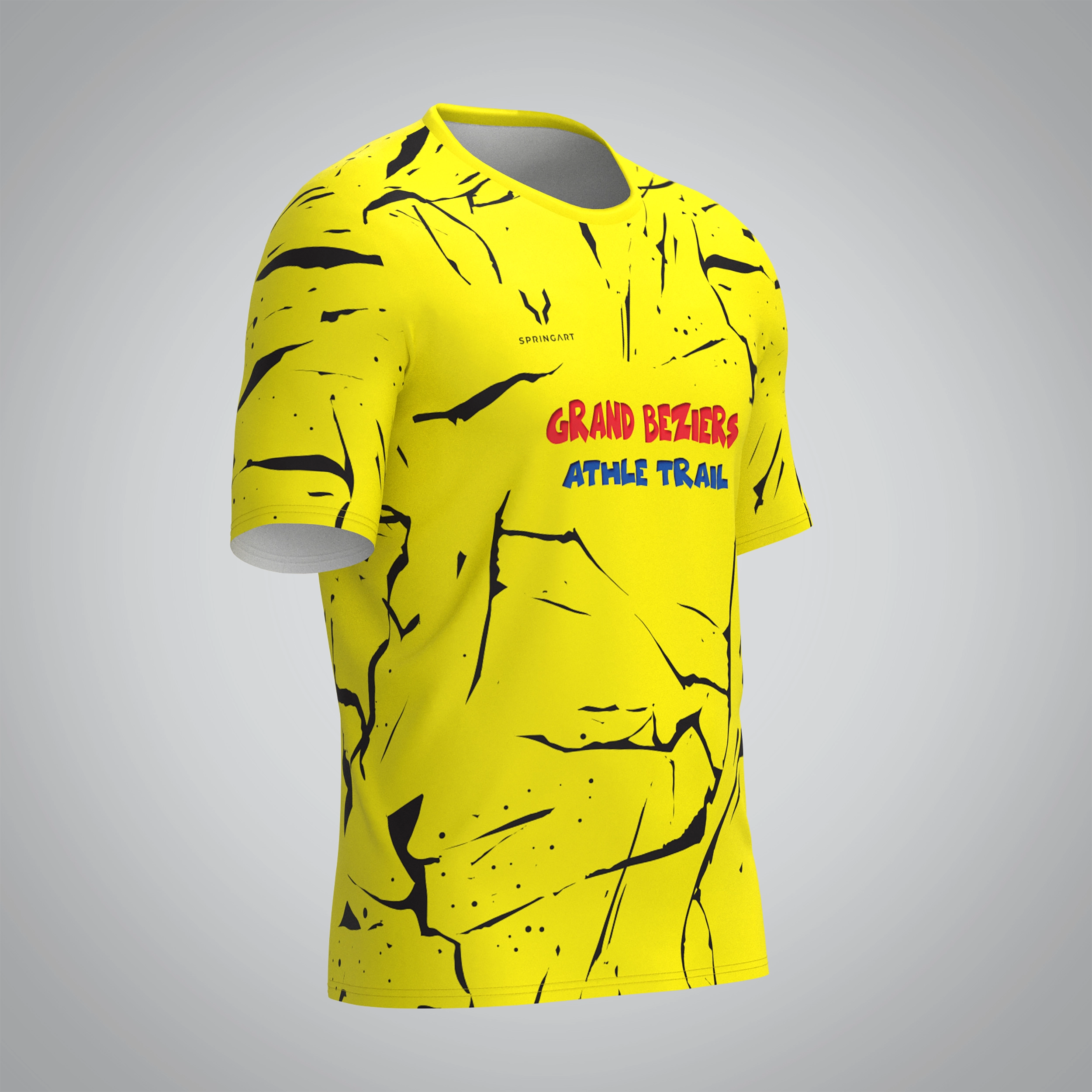 T-shirt Trail Homme V2.1 Grand Bèziers Athlétisme