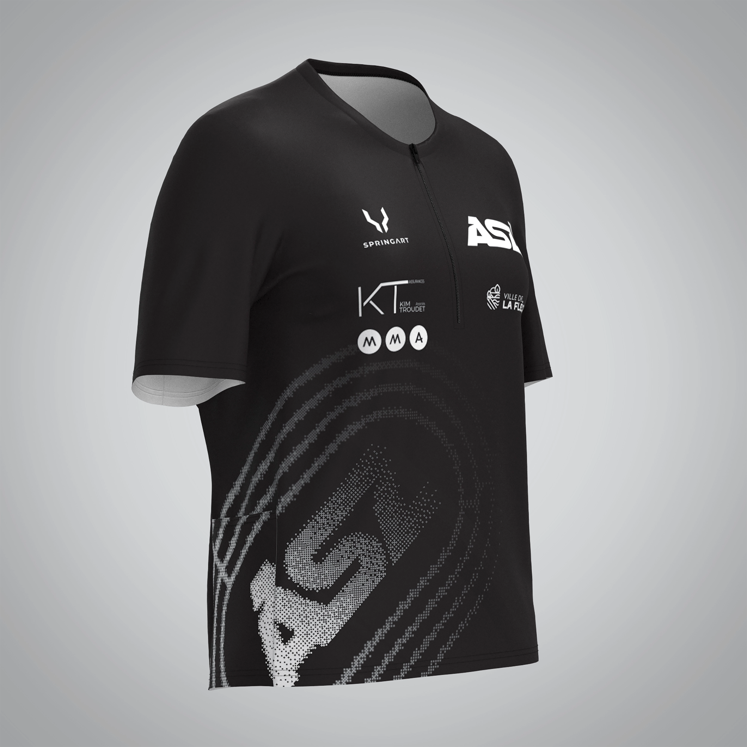 T-shirt Trail zip Femme V2.1 ASL 72