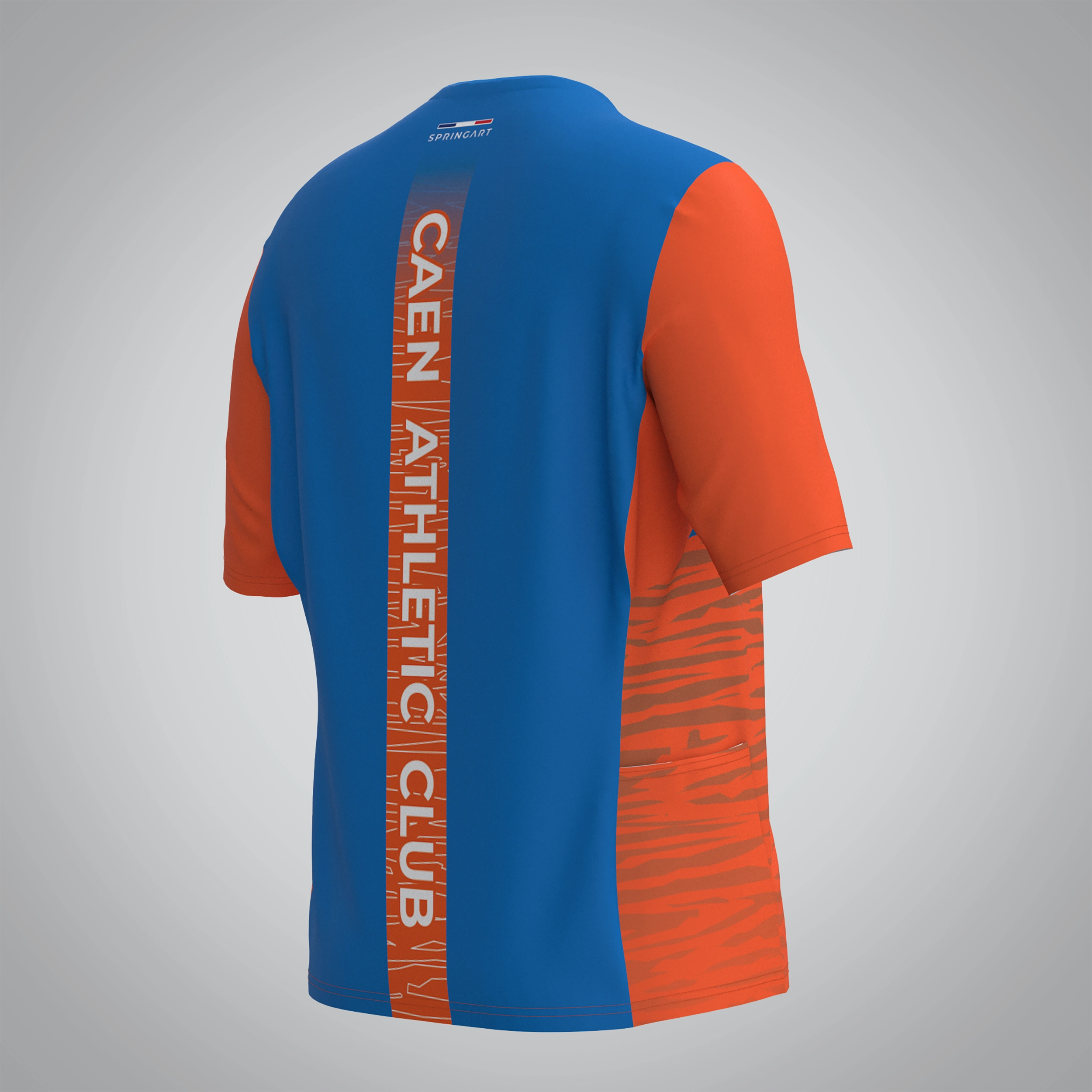 T-shirt Trail zip Femme V2.1 Caen Athlétic Club