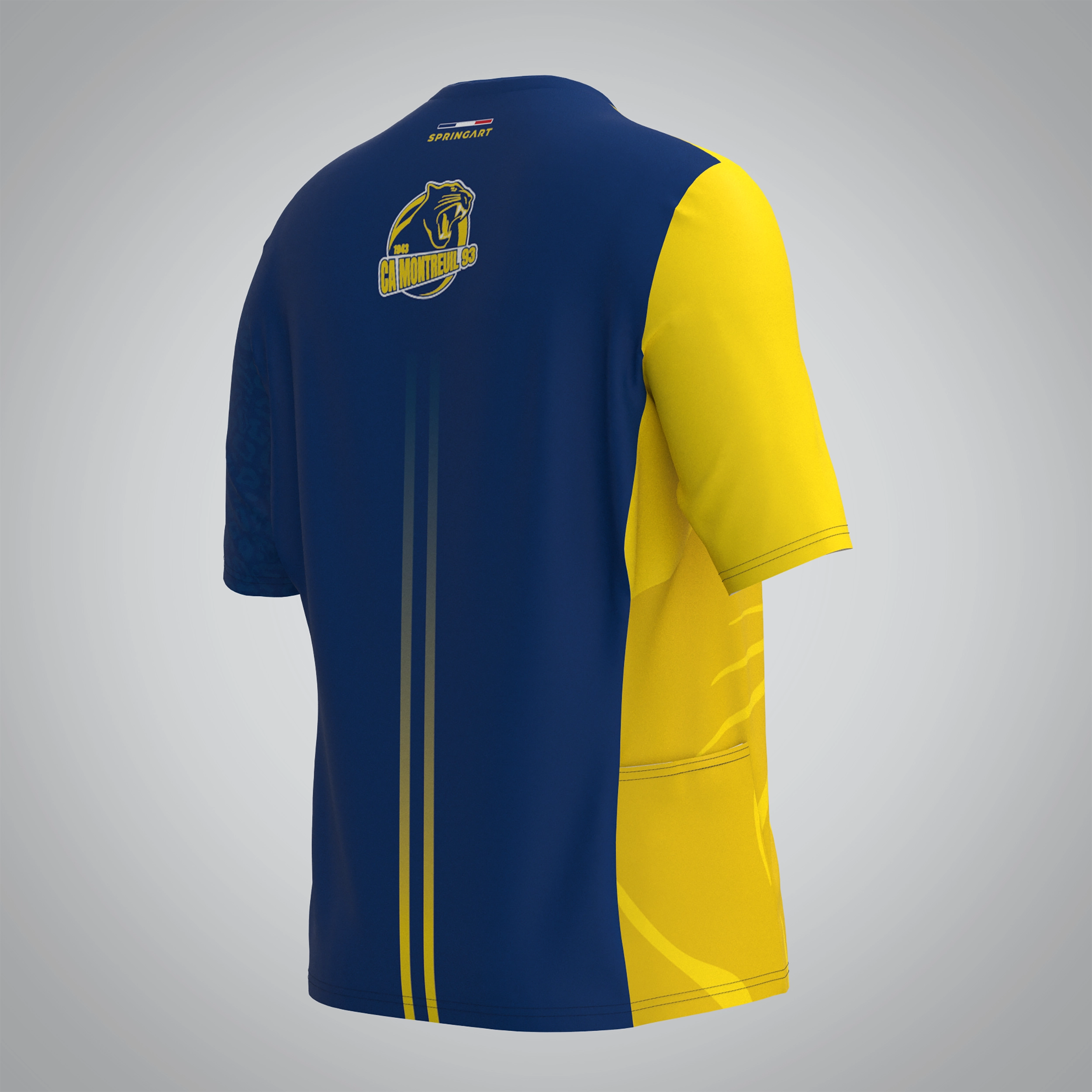 T-shirt Trail zip Femme V2.1 CA Montreuil 93