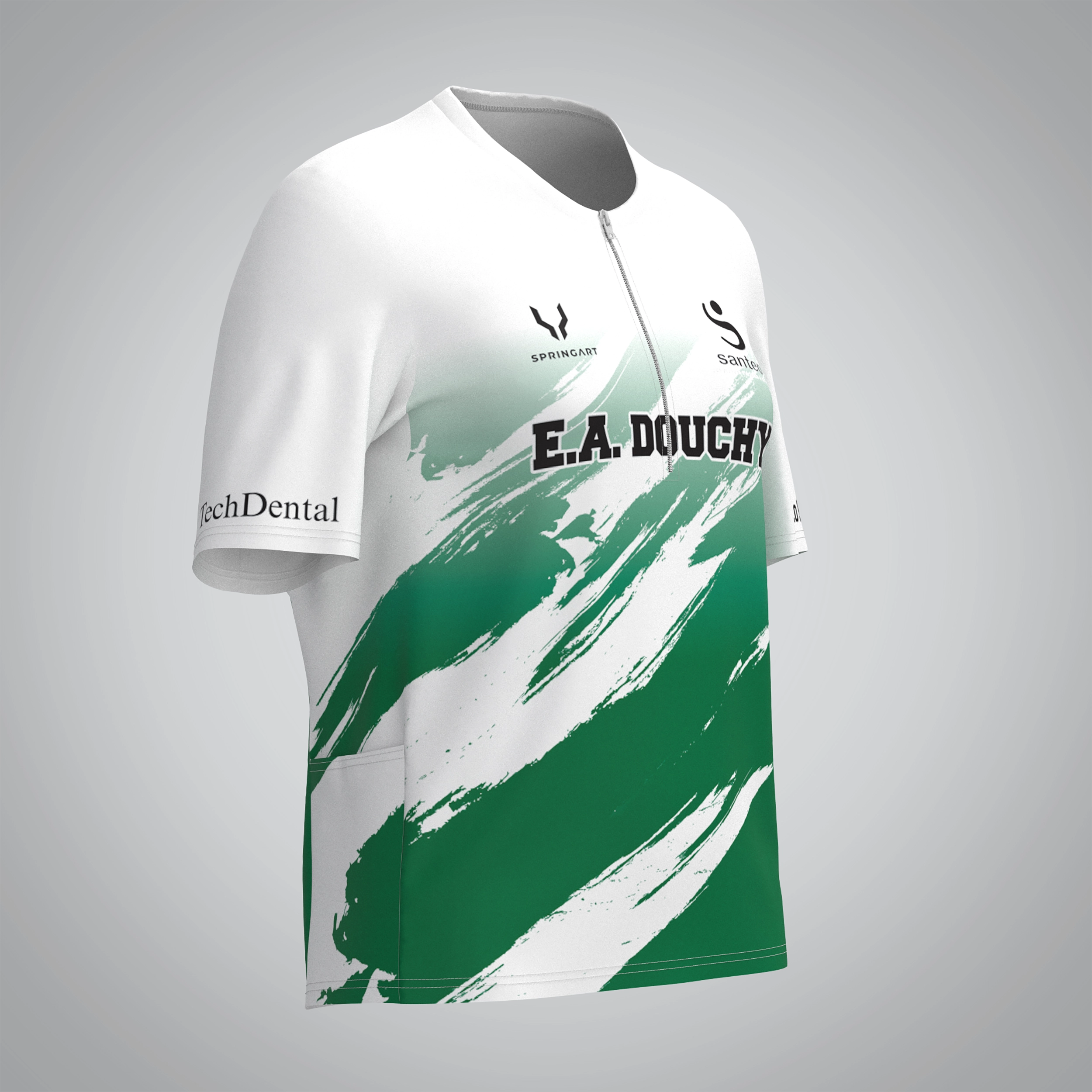 Women's Trail Zip T-shirt V2.1 EA Douchy