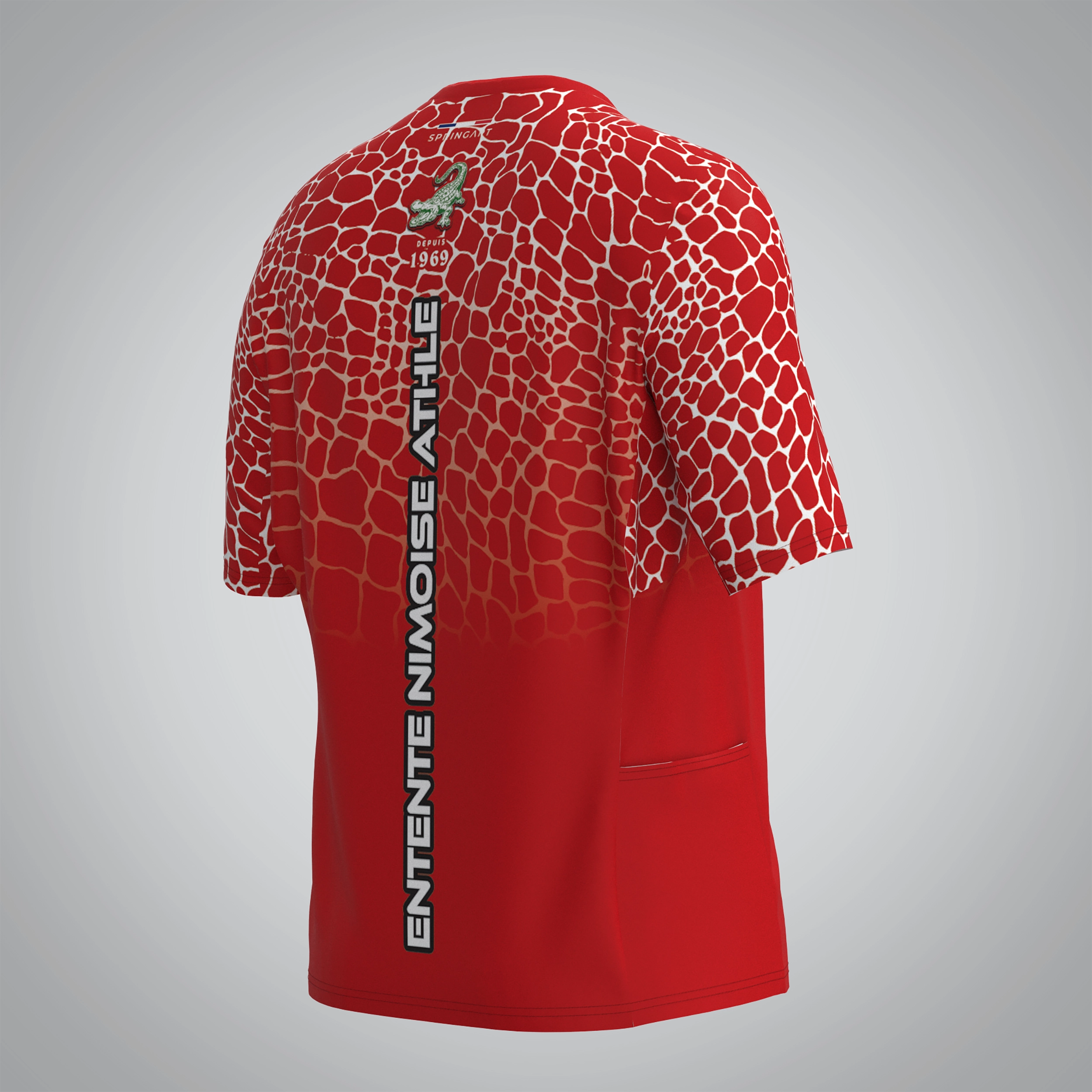 T-shirt Trail zip Femme V2.1 Entente Nimoise Athlétisme