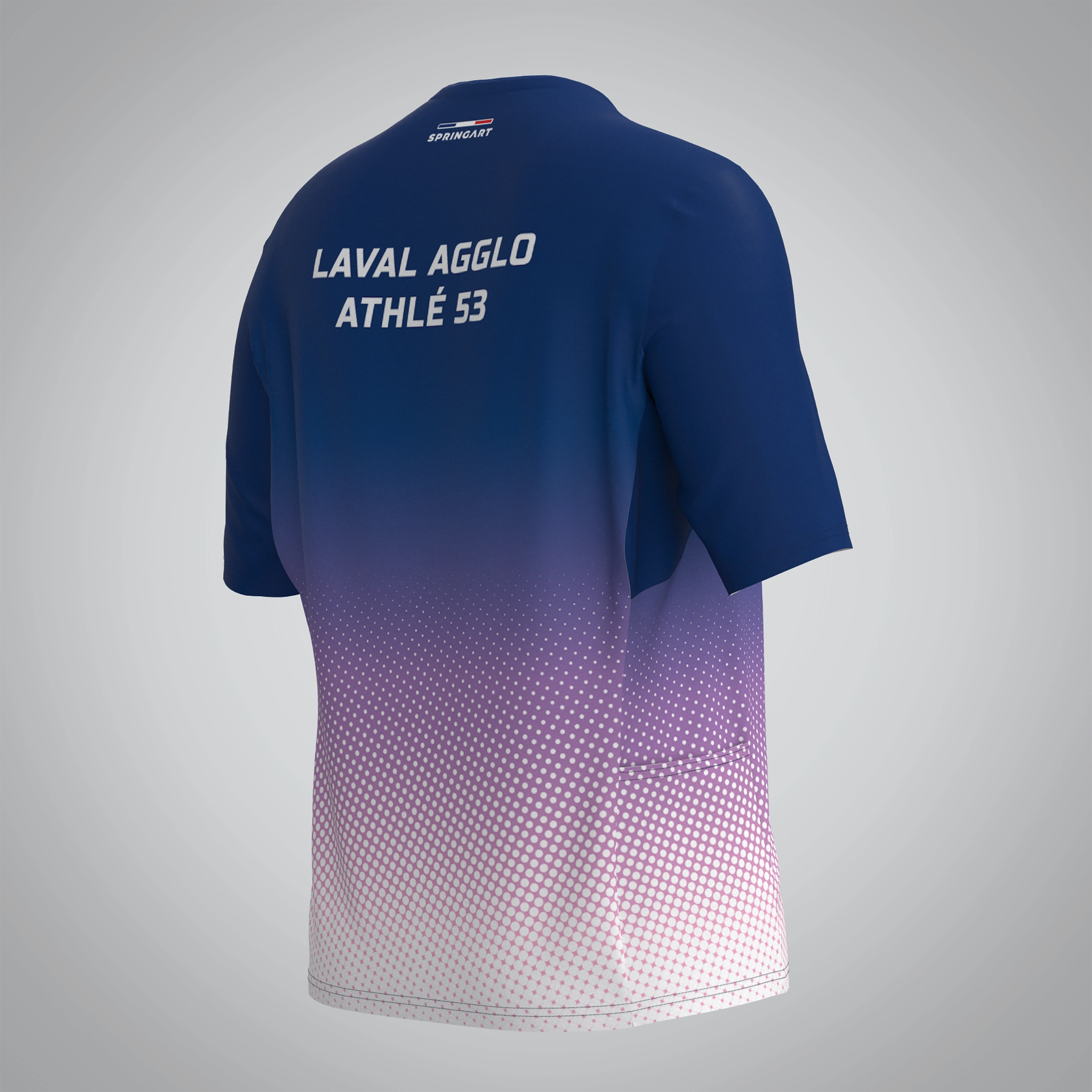 T-shirt Trail zip Femme V2.1 Laval agglo Athlétisme 53