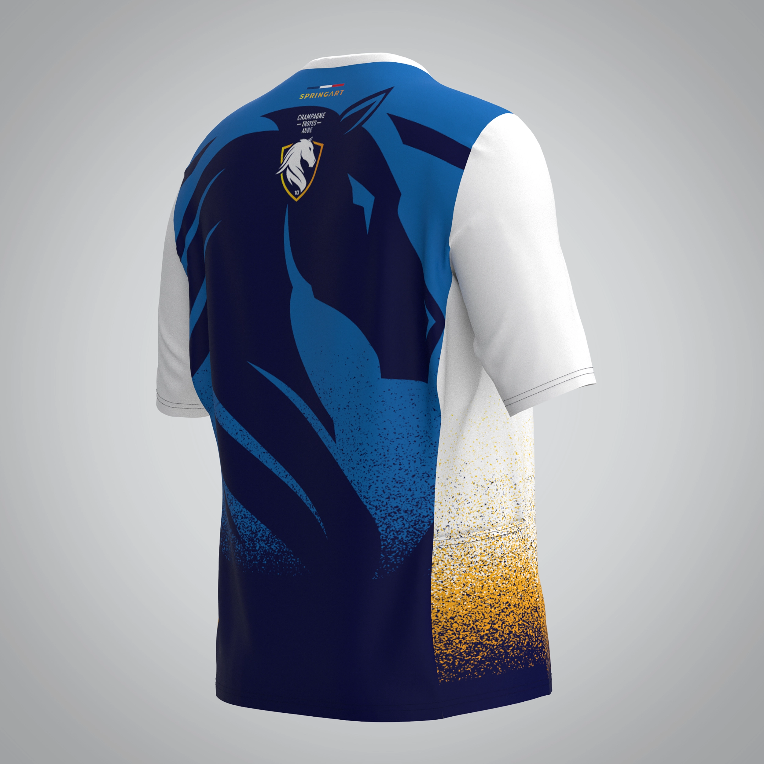 T-shirt Trail zip Femme V2.1 TOS Athlétisme