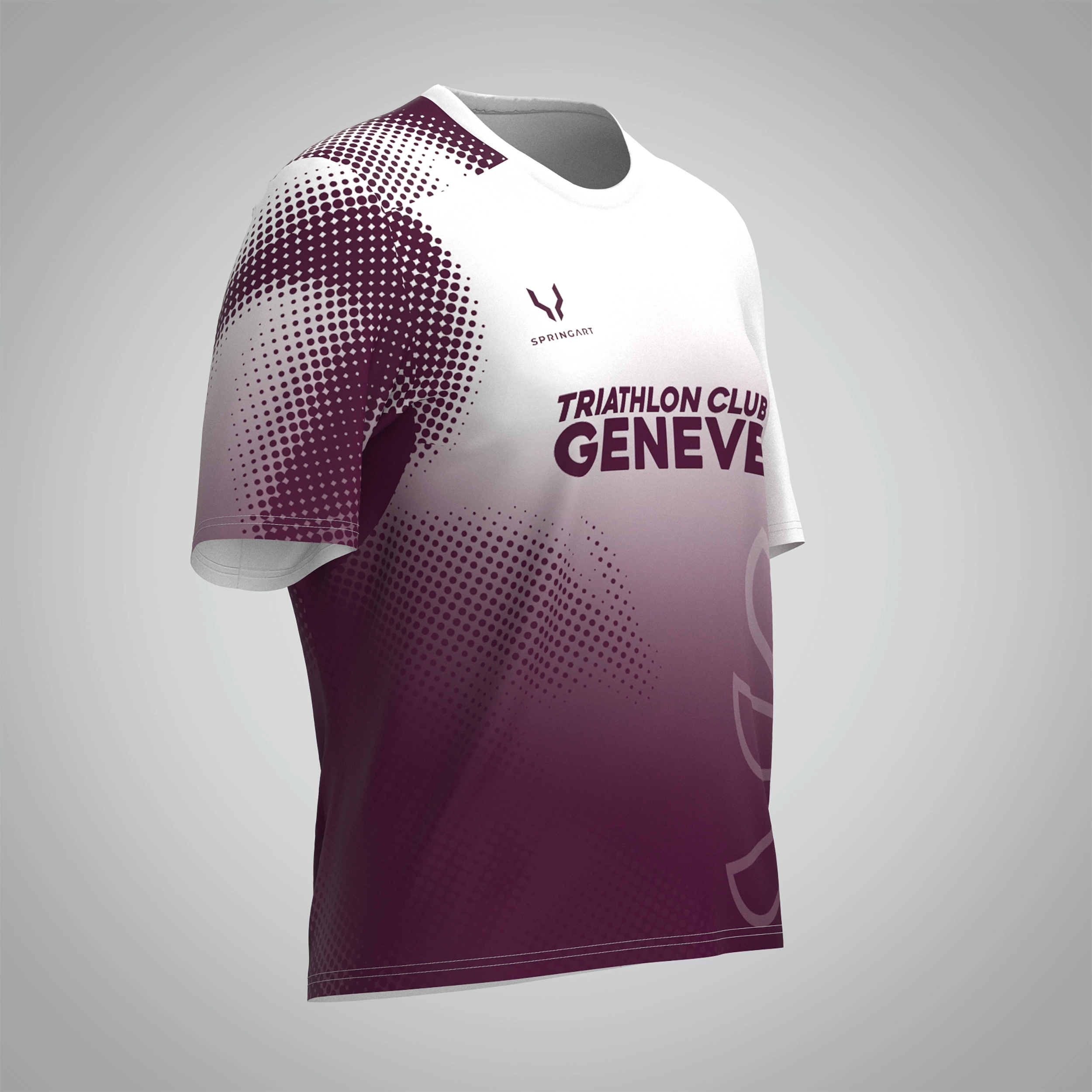 T-shirt Trail Femme V2.1 Triathlon Club Genève