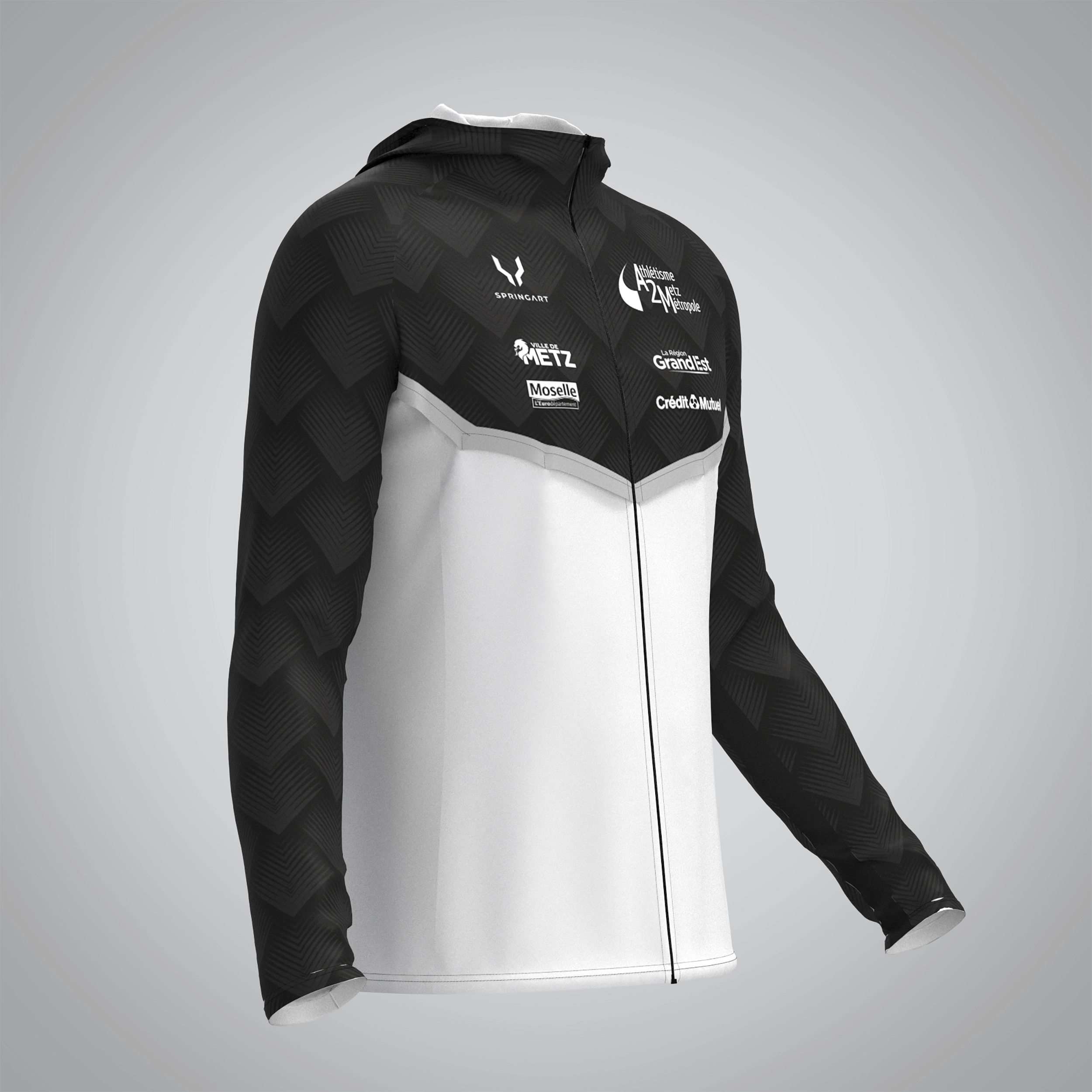 Veste Imperméable Homme Athlétisme Metz Métropole