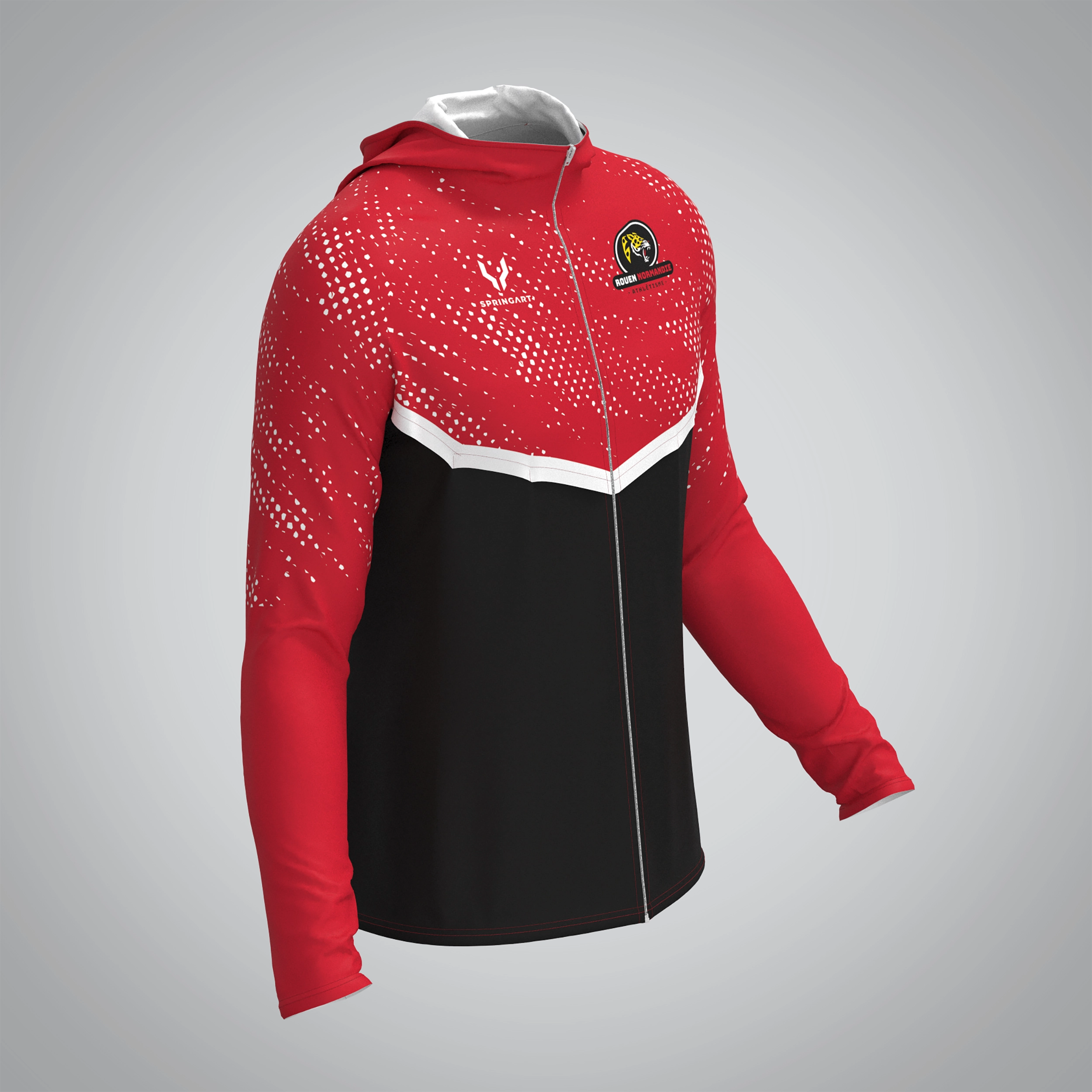 Women's Waterproof Jacket Rouen Normandy Athletics
