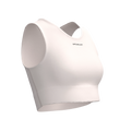 Brassière antique white