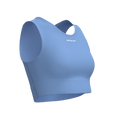 Brassière lilac blue