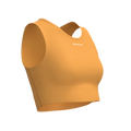 Brassière sky orange
