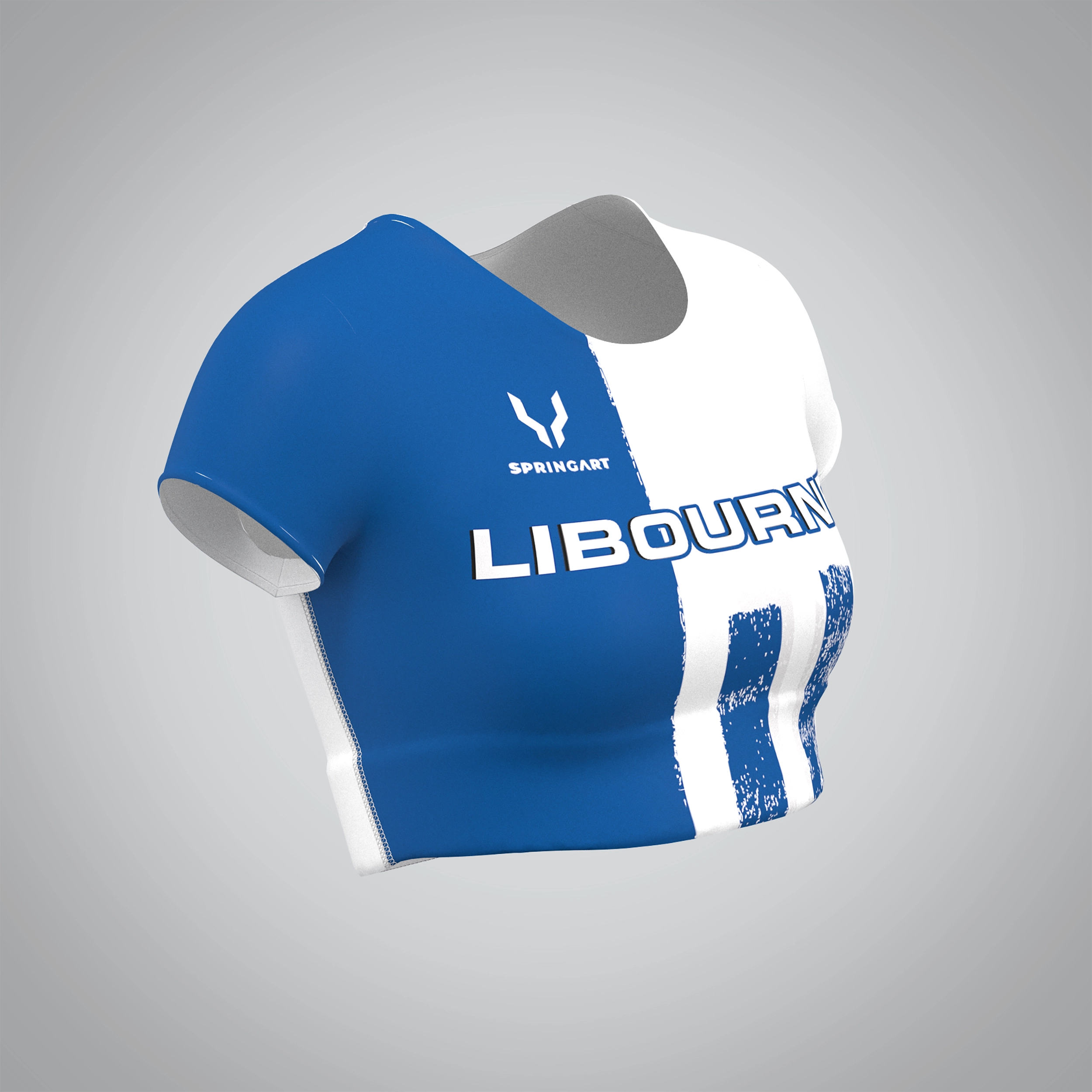 AS Libourne Short Sleeve Sports Bra