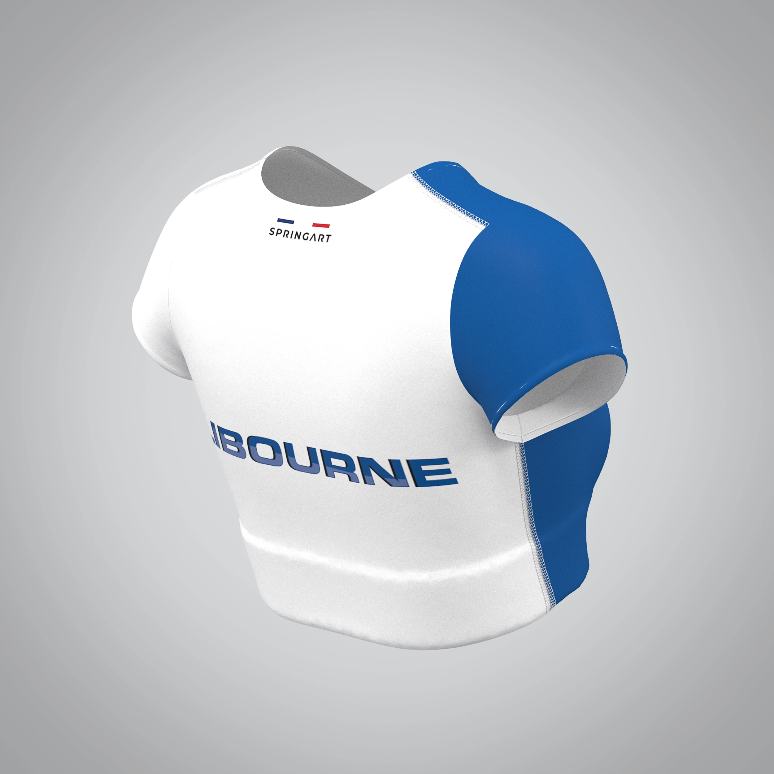 AS Libourne Short Sleeve Sports Bra