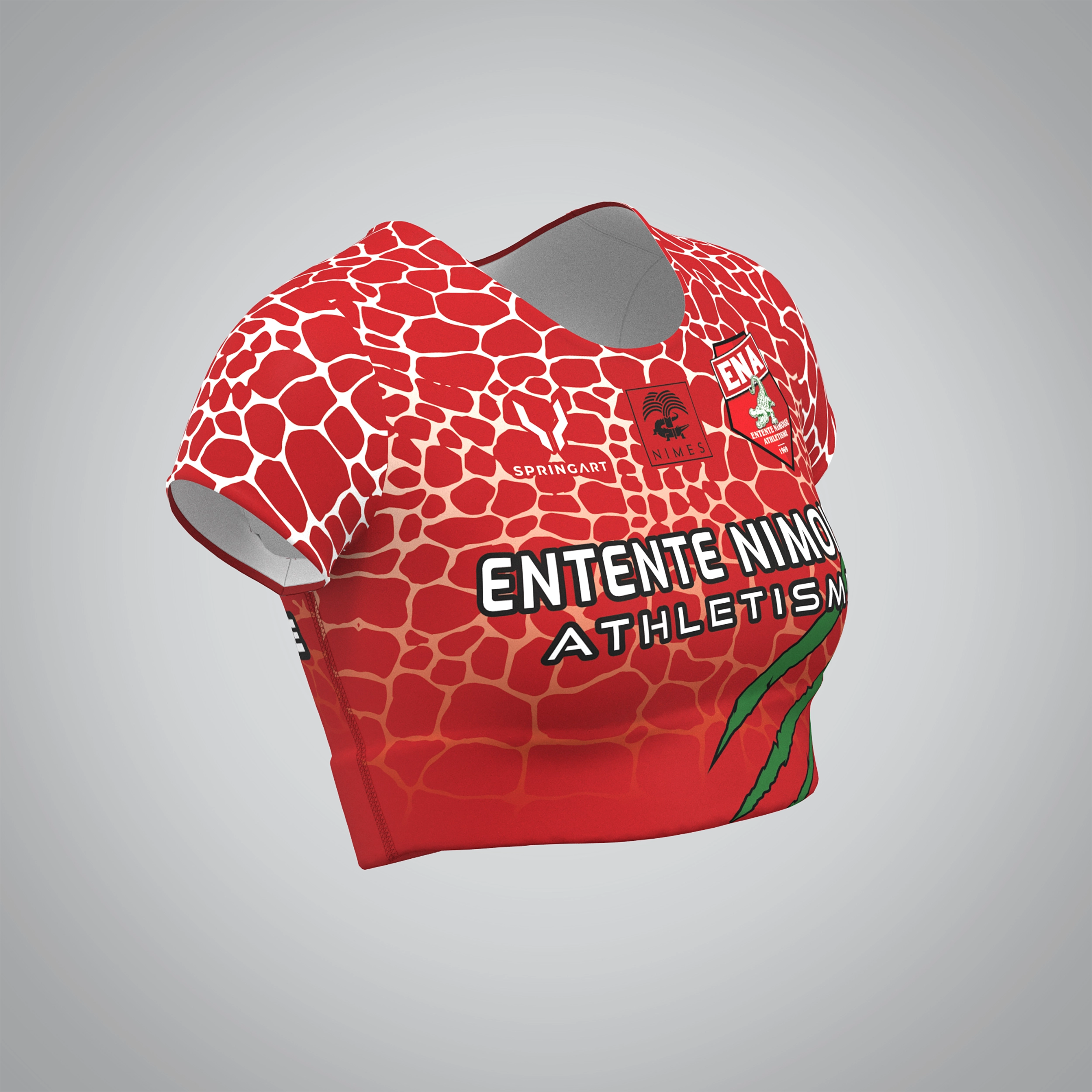 Brassière Manches Courtes Entente Nimoise Athlétisme