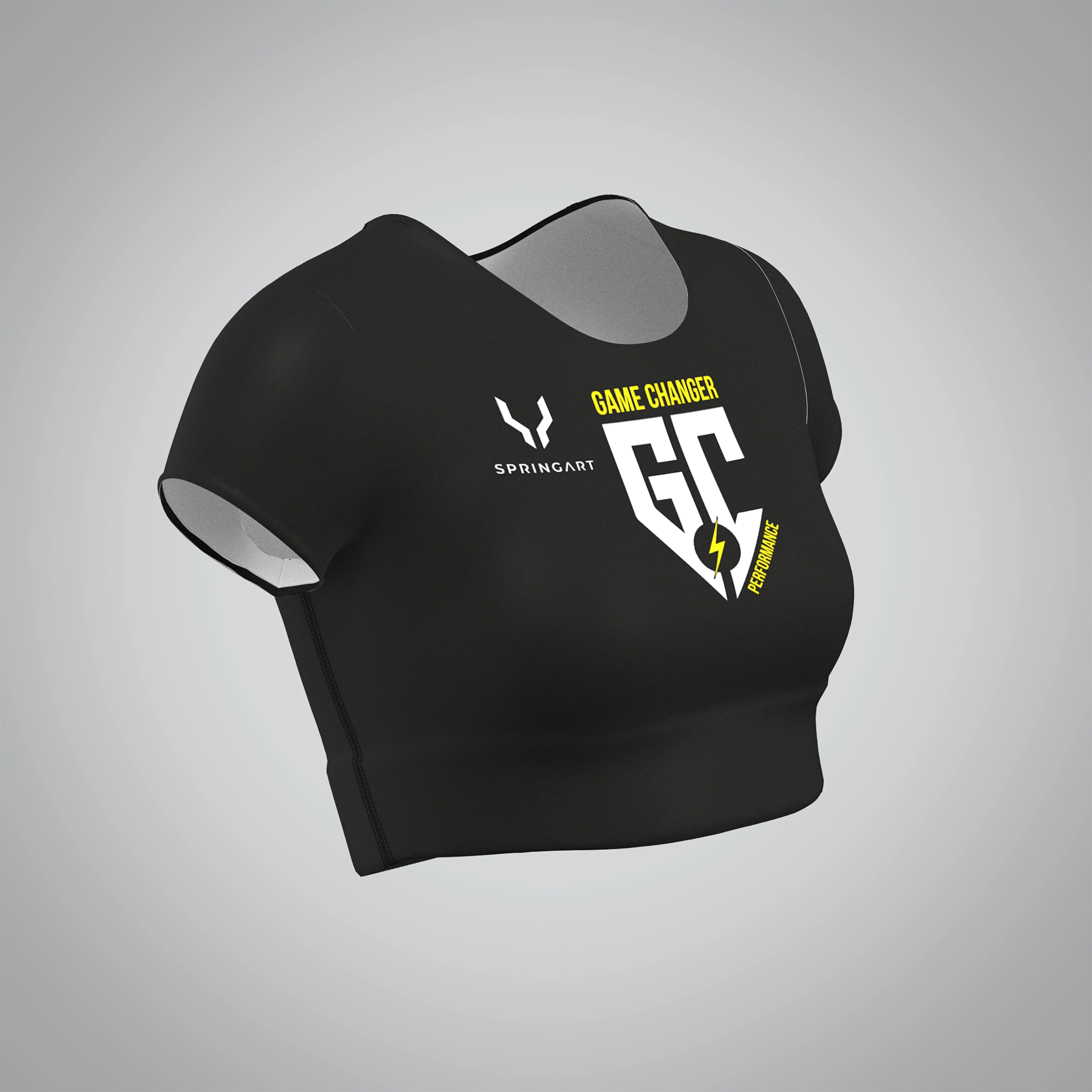 Game Changer Performance Short Sleeve Sports Bra