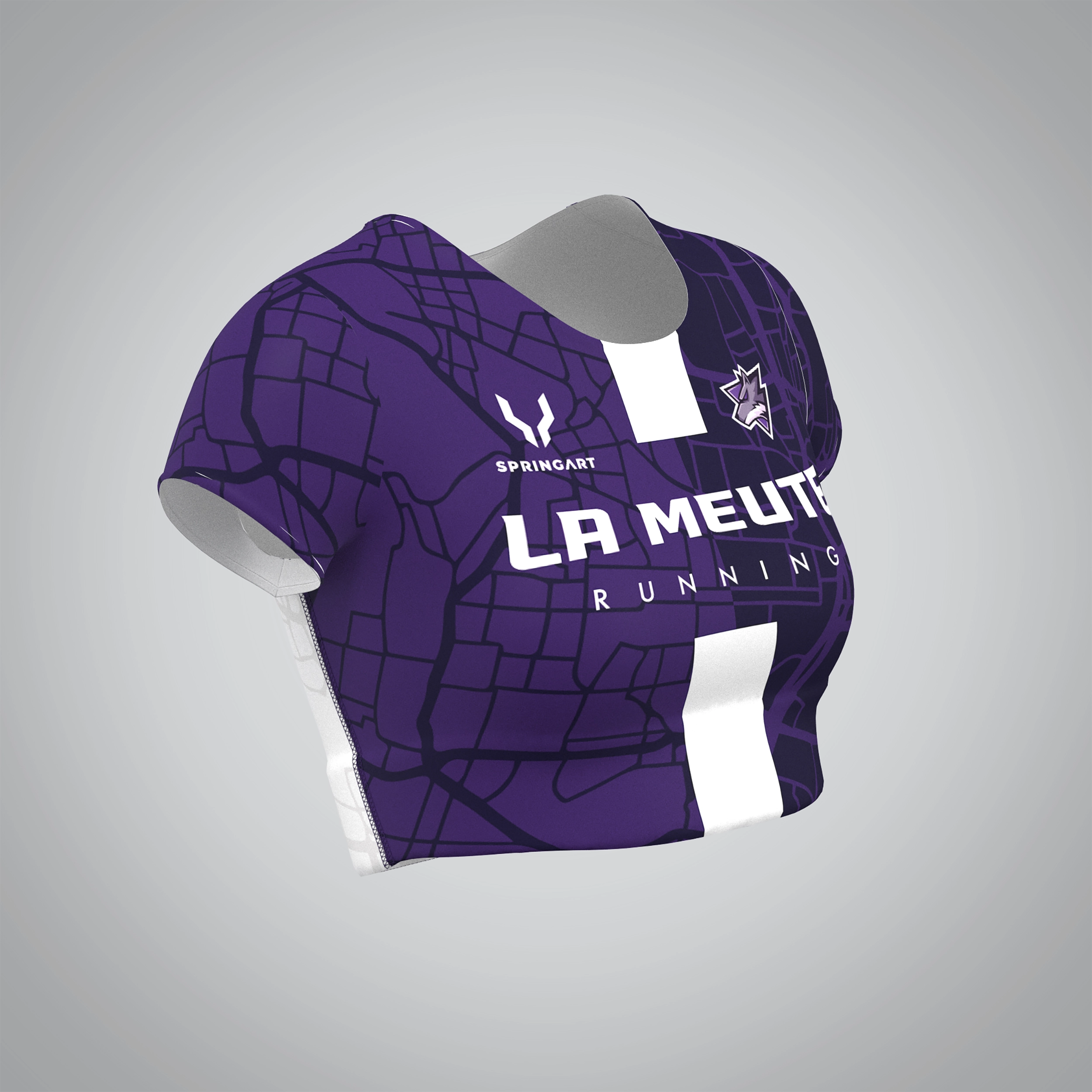 La Meute Running Short Sleeve Sports Bra