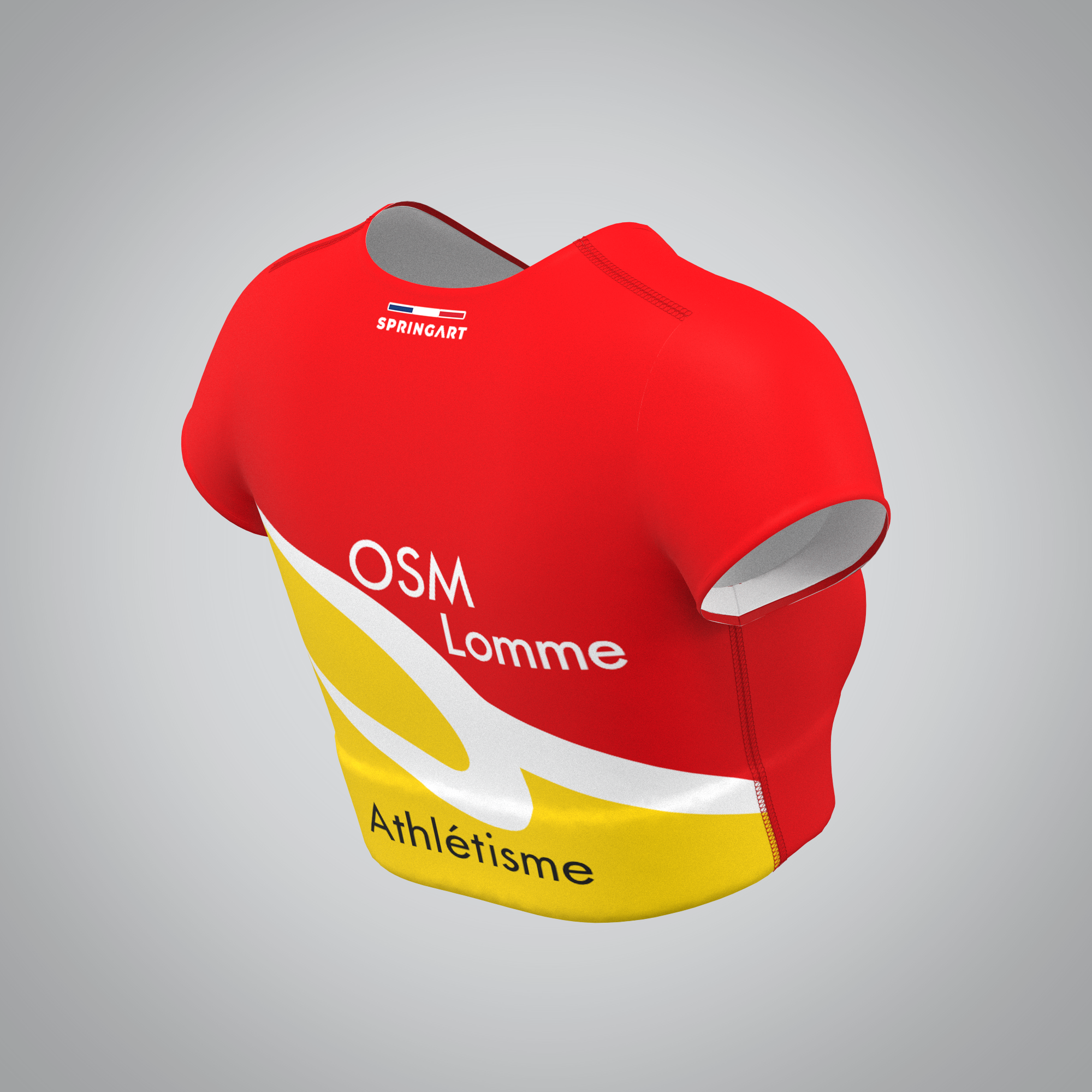 OSM Lomme Athletics Short-Sleeve Sports Bra