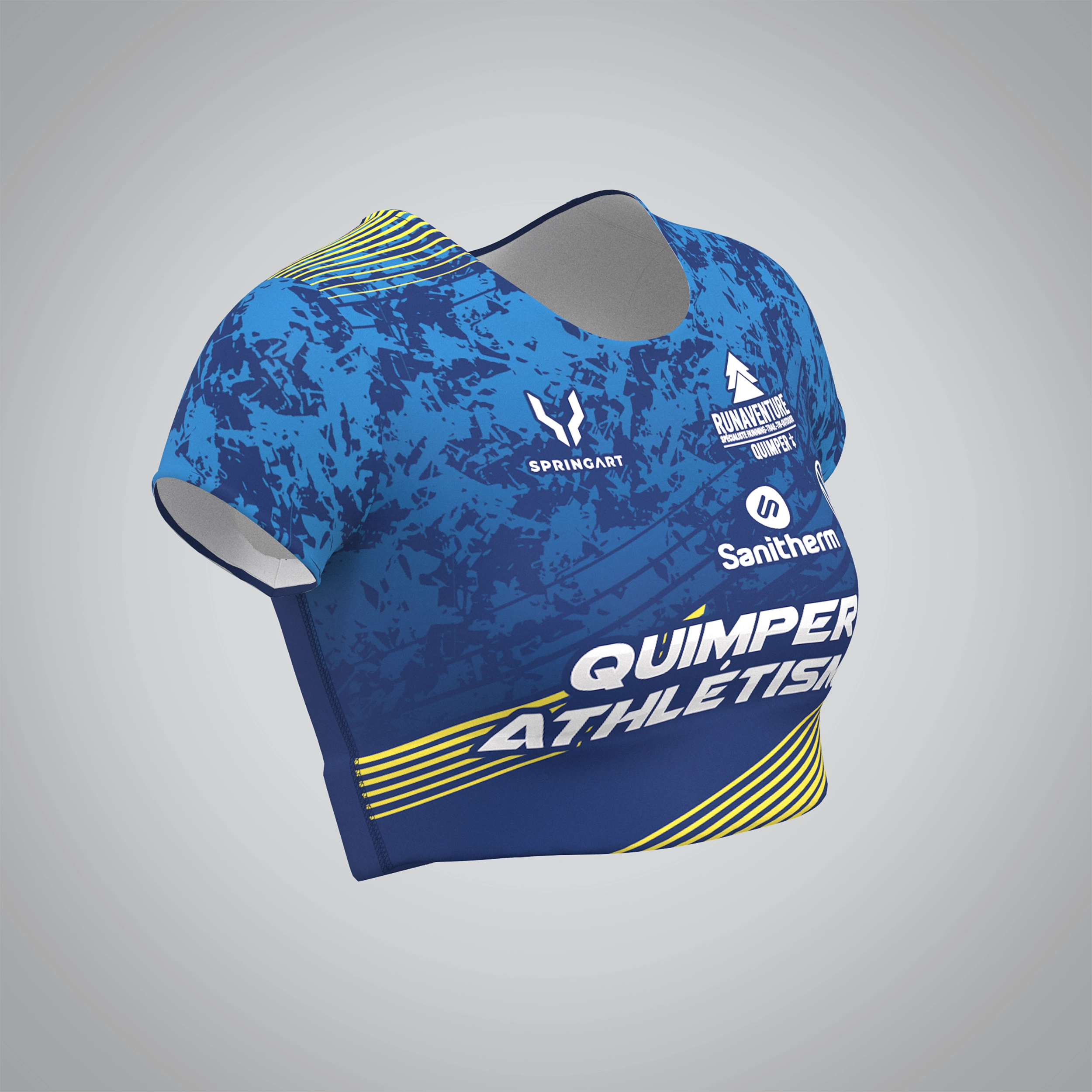 Brassière Manches Courtes Quimper Athlétisme