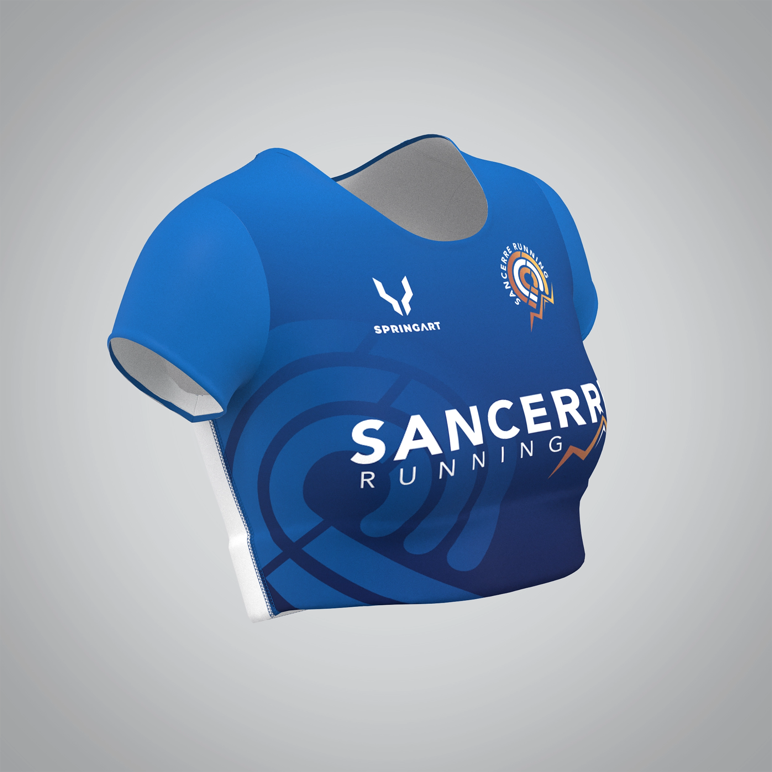 Sancerre Running Short Sleeve Sports Bra