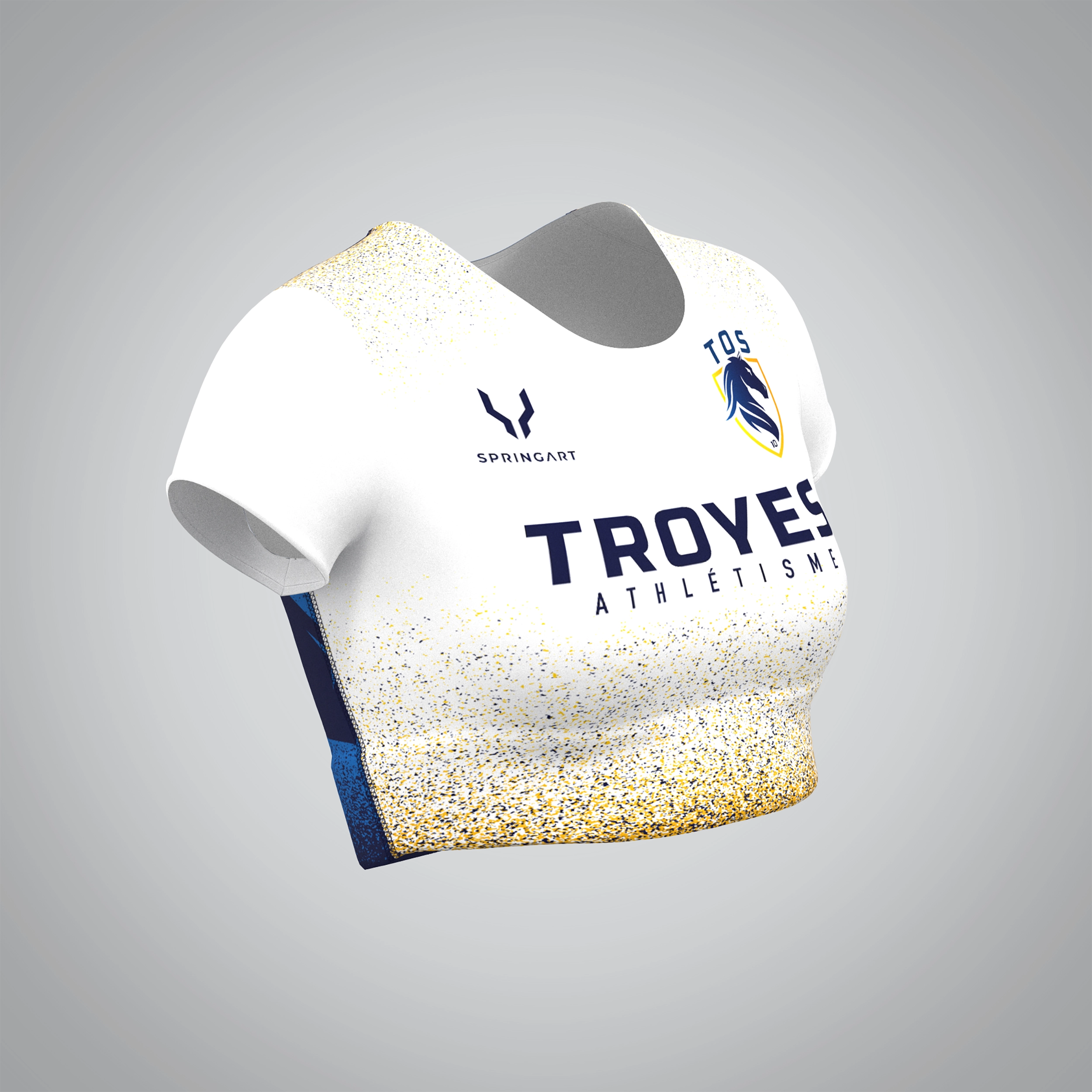 TOS Athletics Short-Sleeve Sports Bra