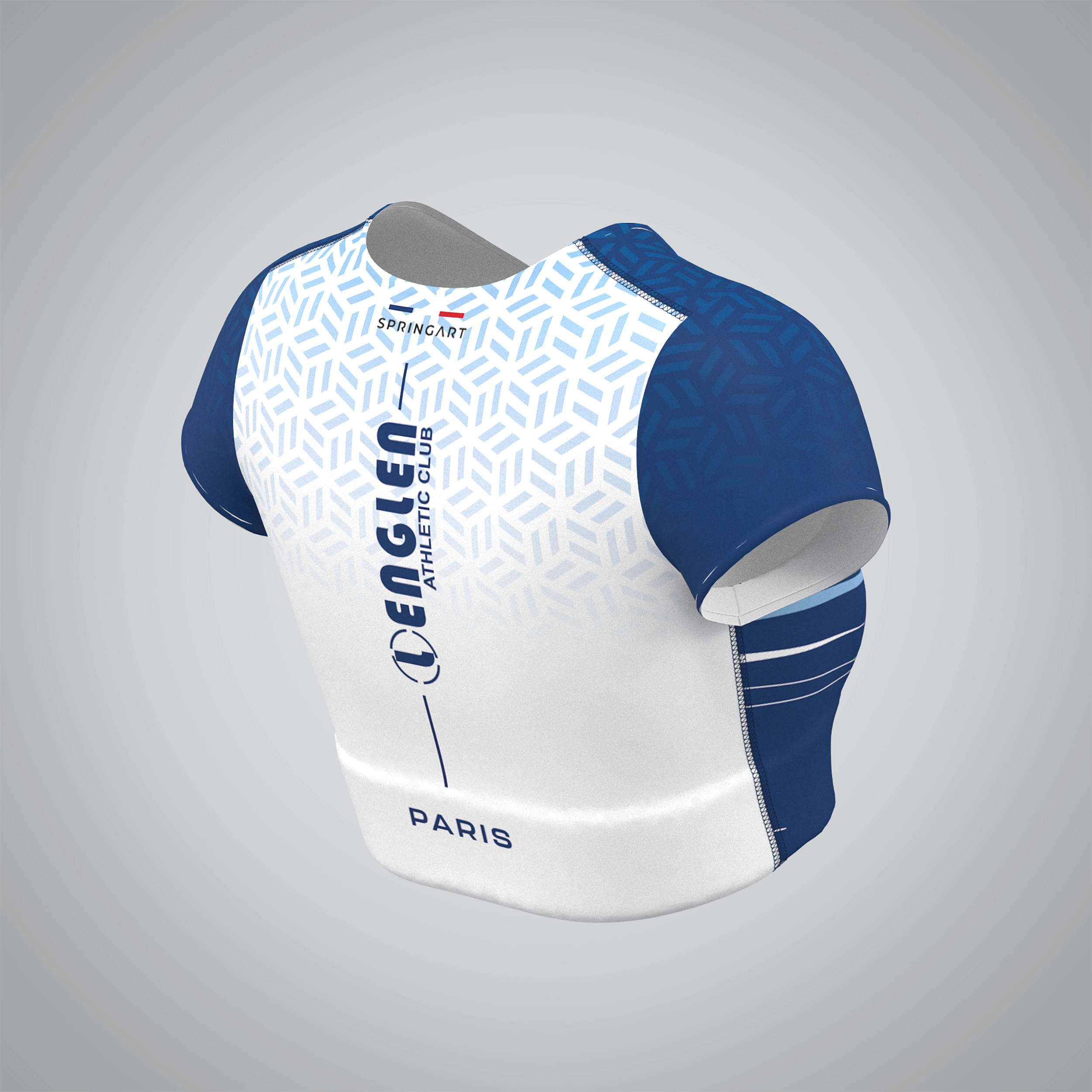 Team Lenglen Short Sleeve Sports Bra