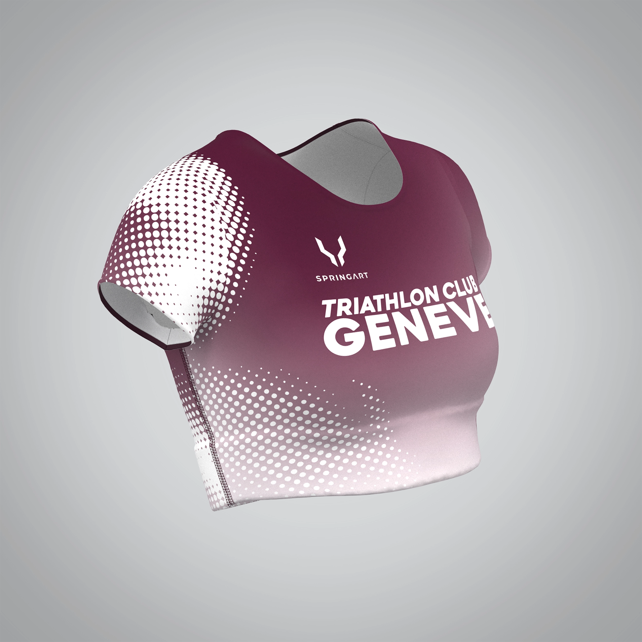 Brassière Manches Courtes Triathlon Club Genève