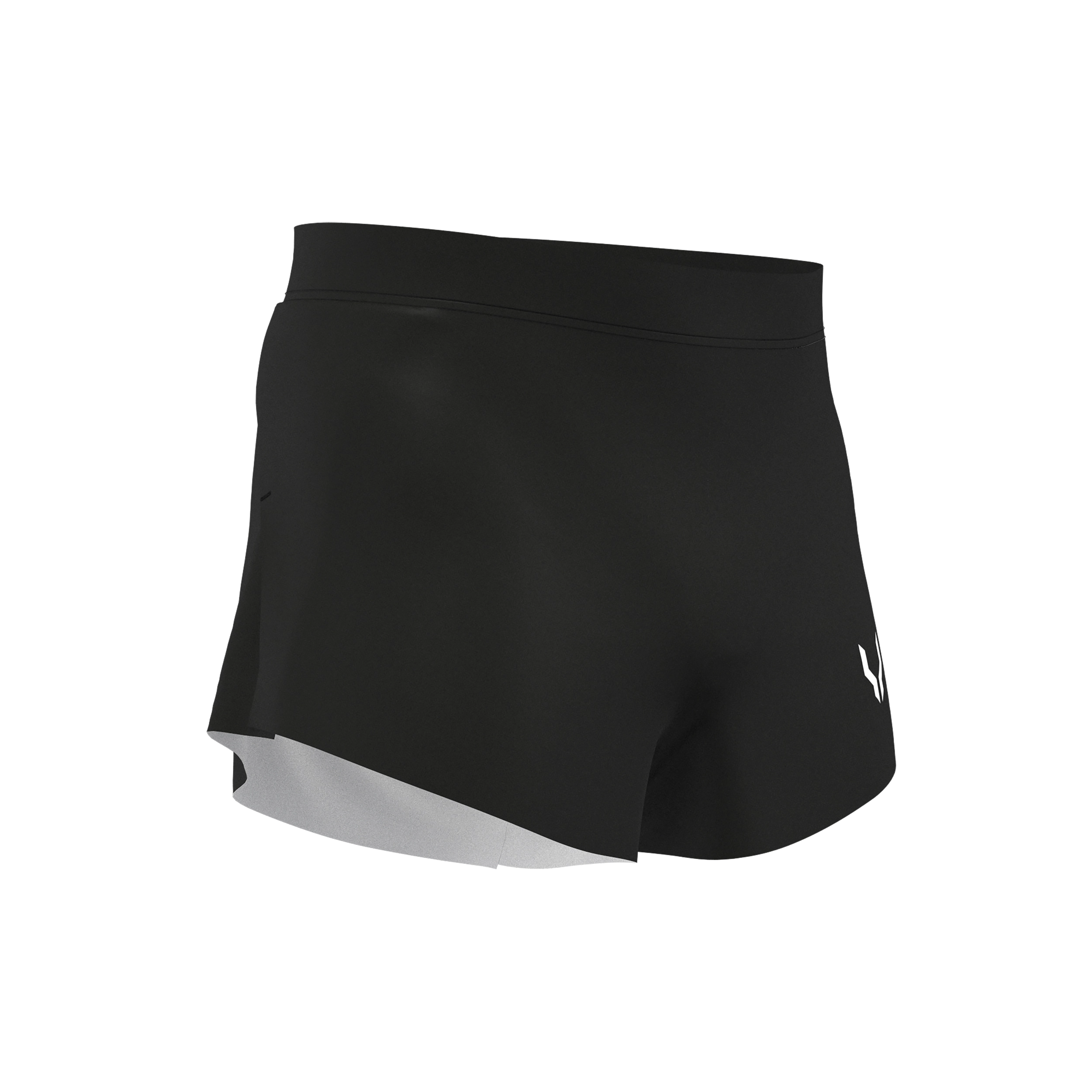 Short flottant homme black