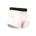 Short flottant femme antique white