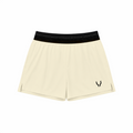 Short flottant femme antique white