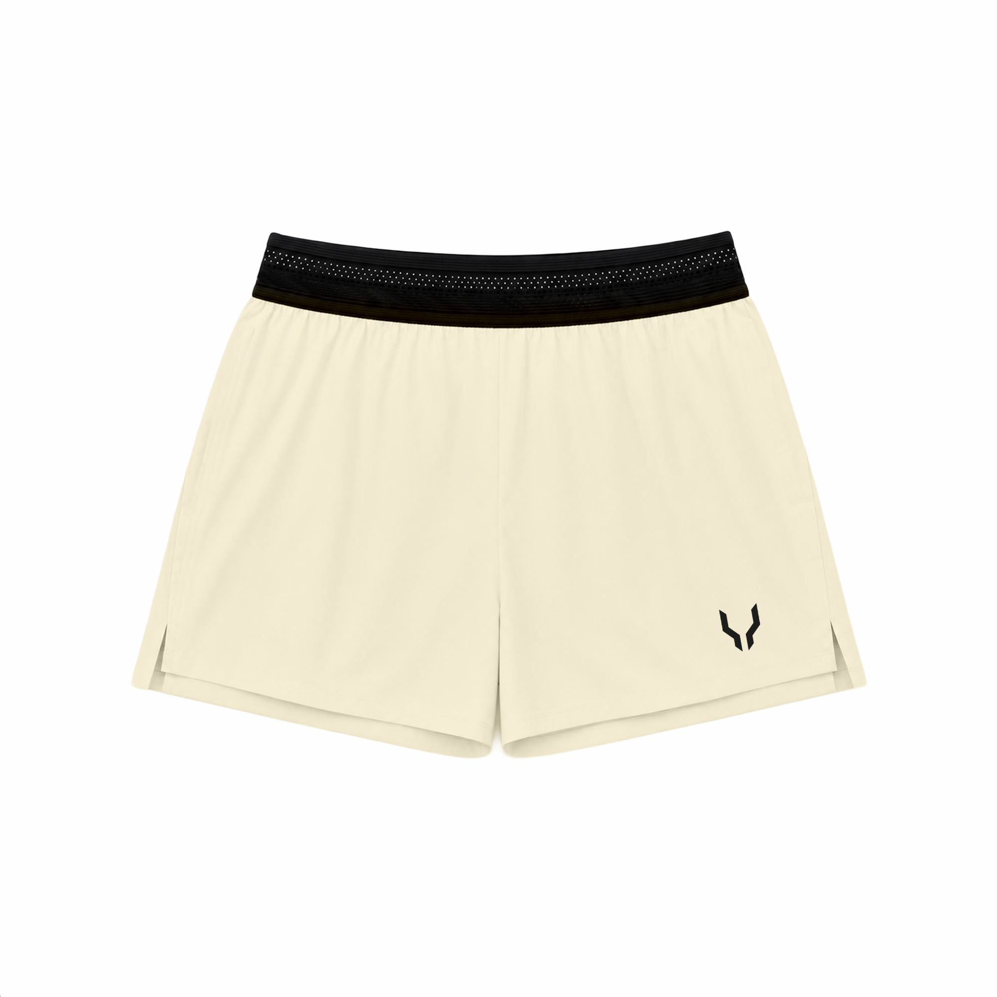 Short flottant femme antique white