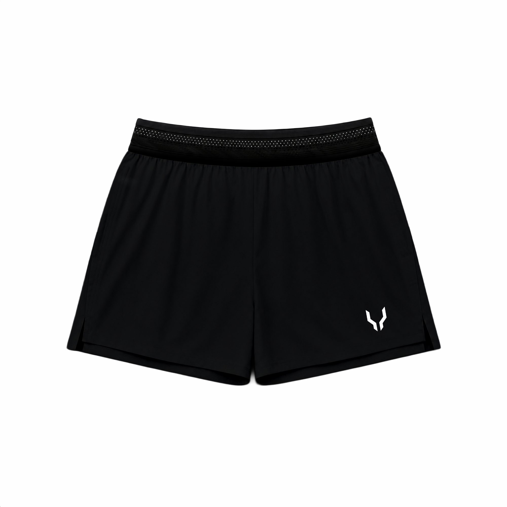 Short flottant femme black